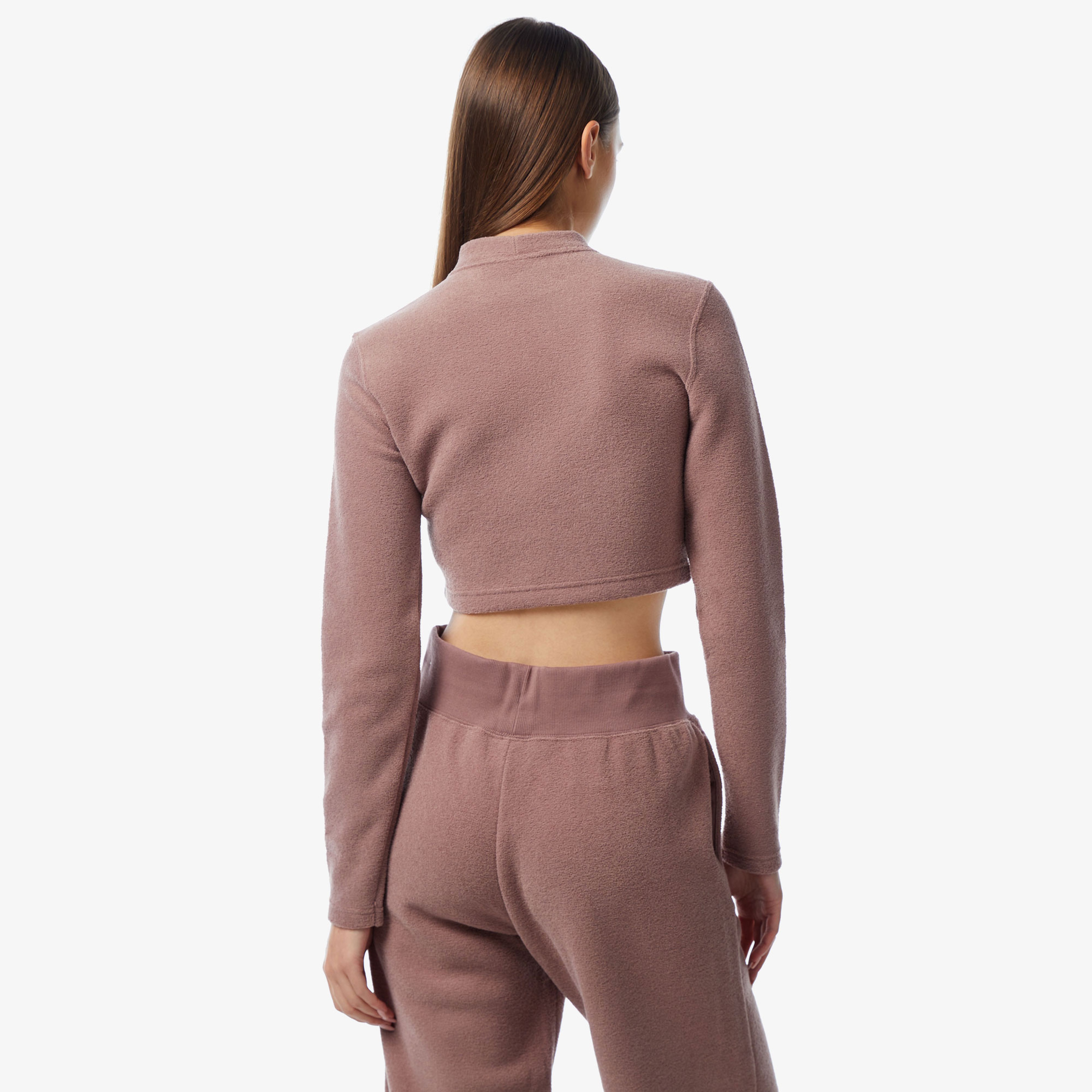 Nike Sportswear Phoenix Plush Kadın Kahverengi Sweatshirt