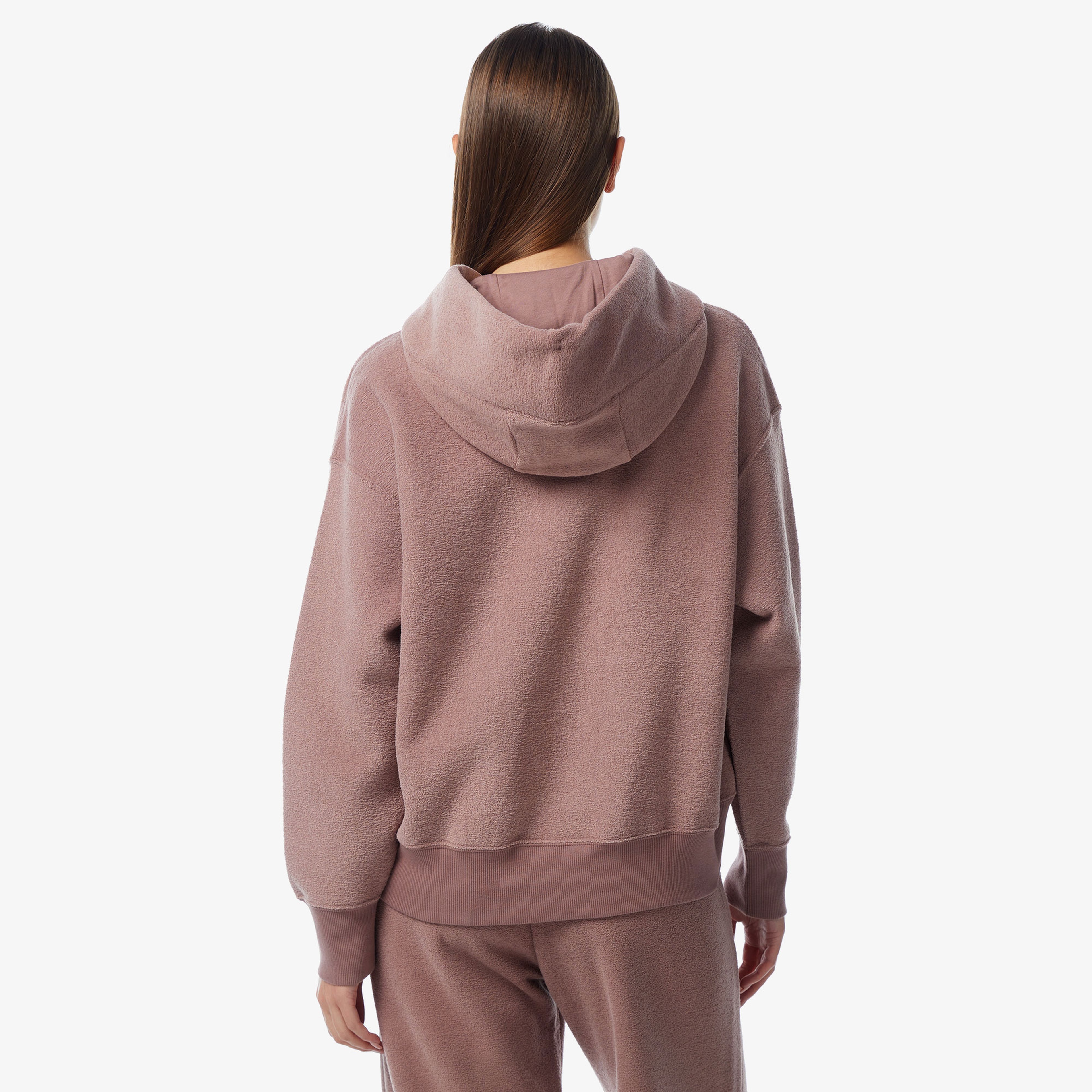 Nike Sportswear Phoenix Plush Sportswear Kadın Kahverengi Hoodie