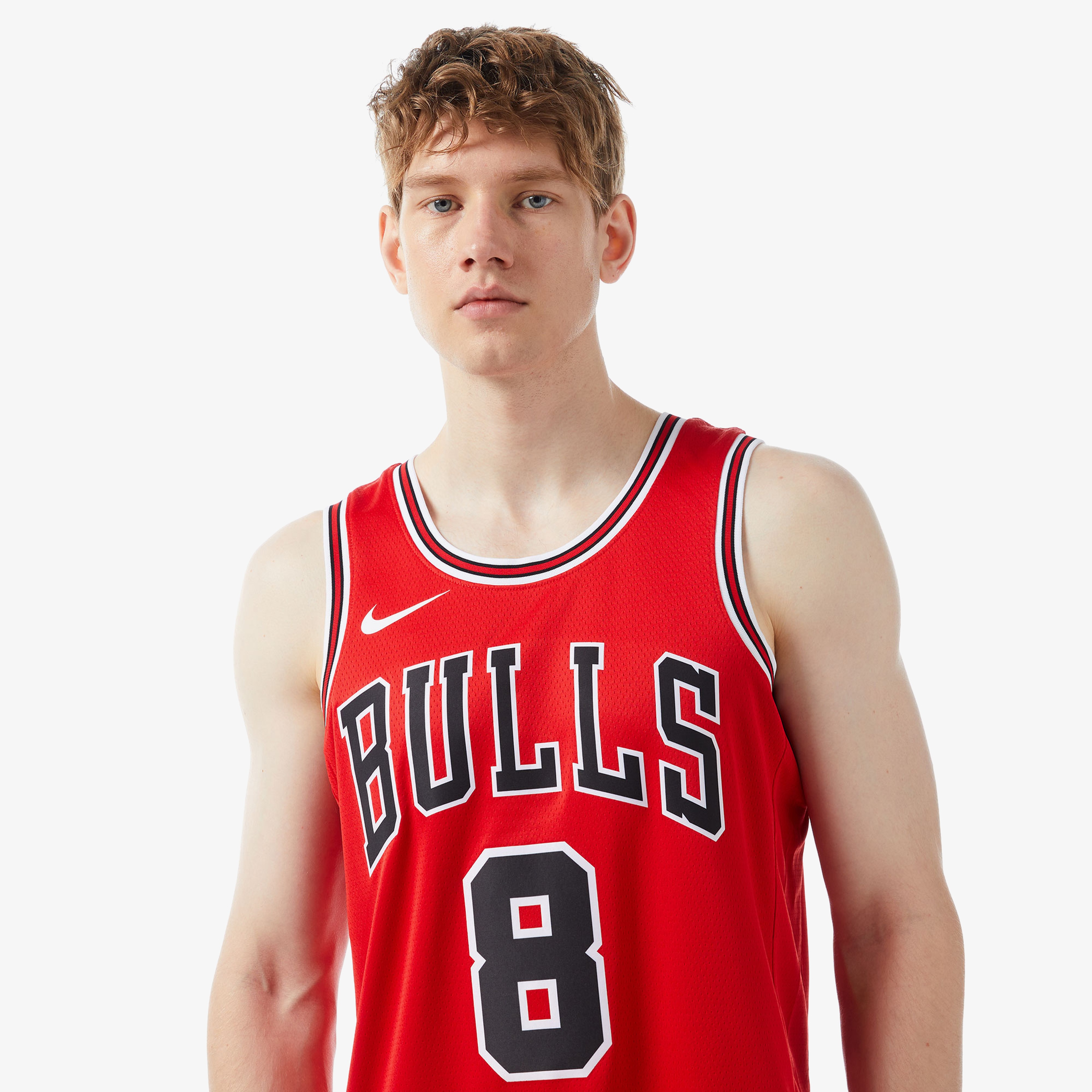 Nike Chicago Bulls Dri Fit Swingman Erkek Kırmızı Forma
