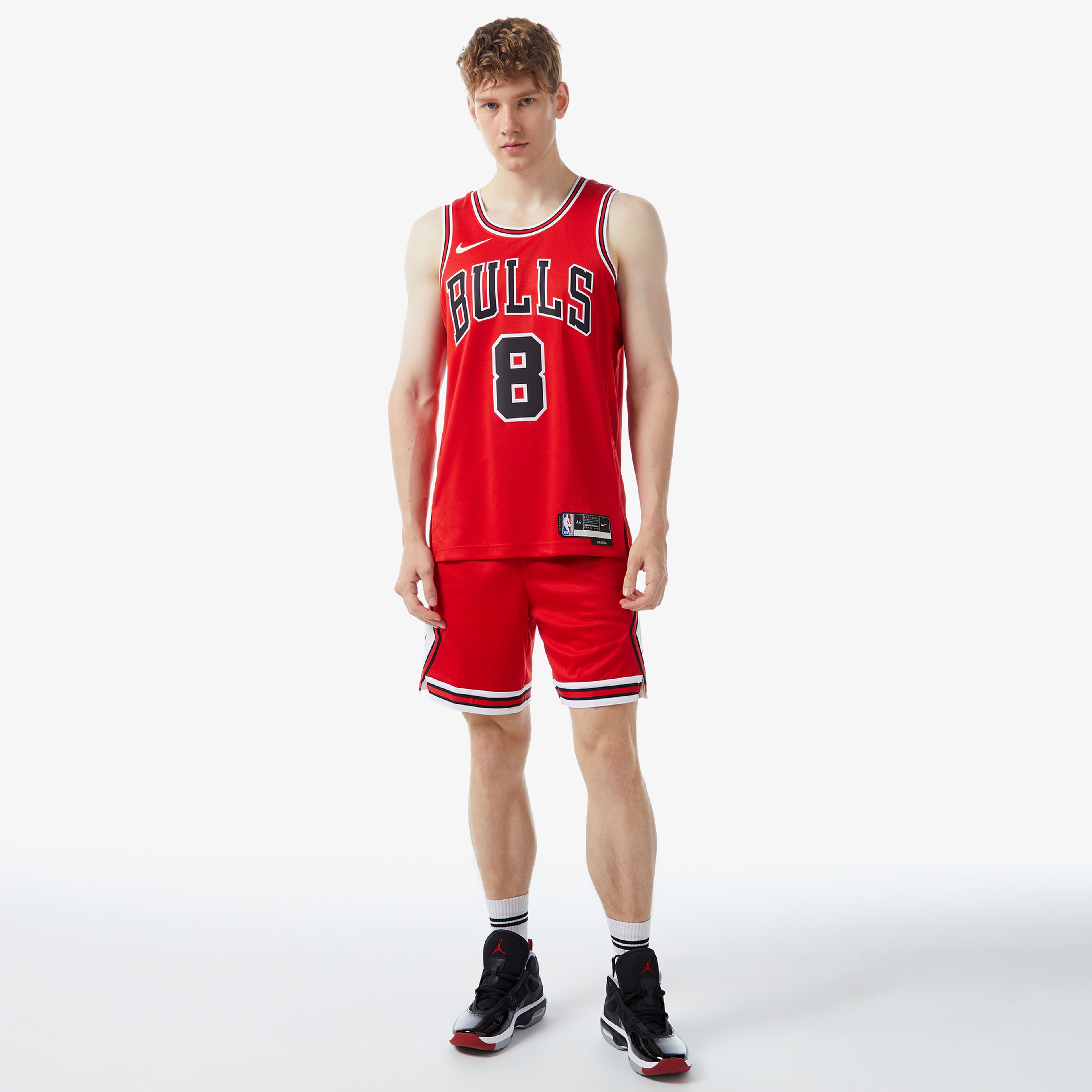 Nike Chicago Bulls Dri Fit Swingman Erkek Kırmızı Forma