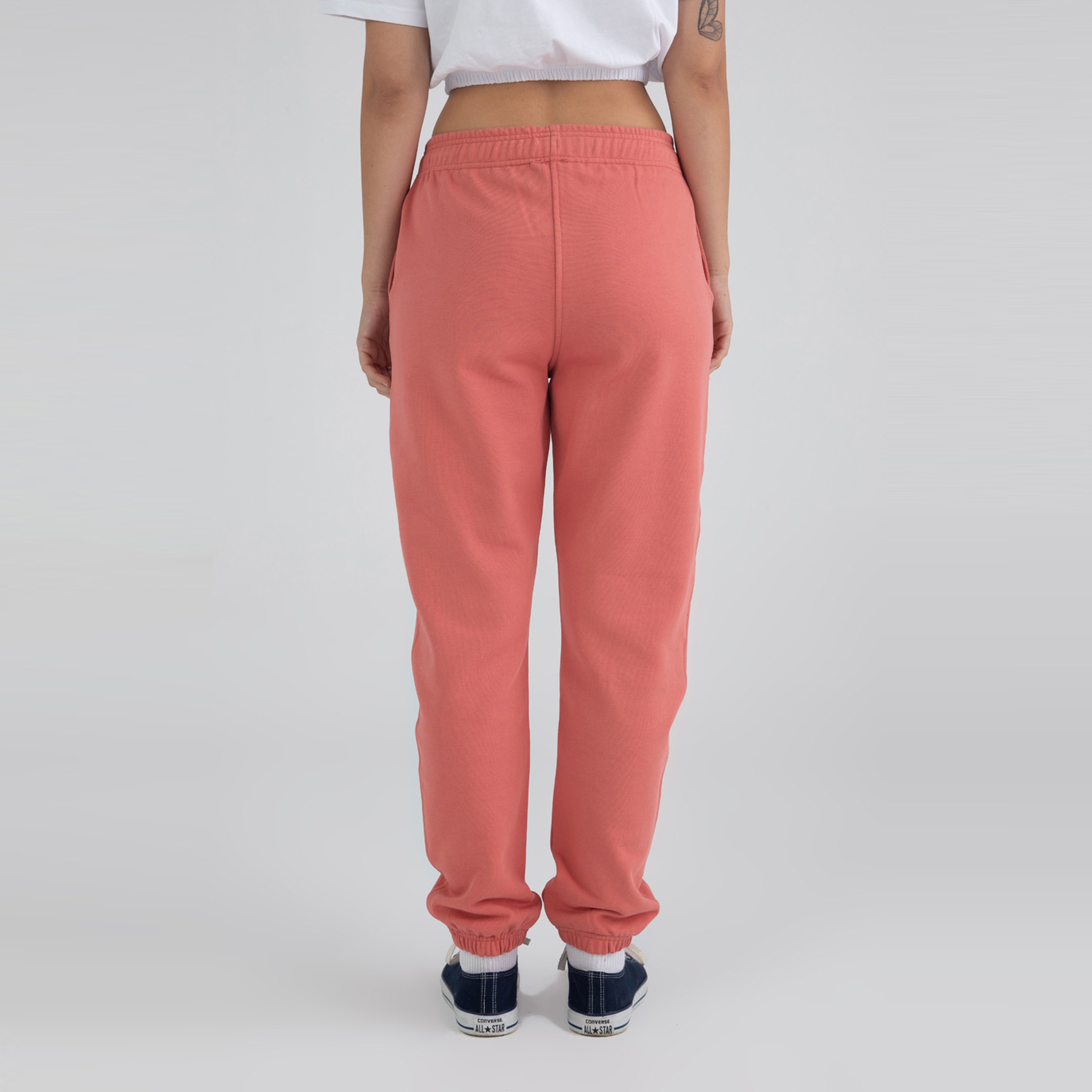 Fifty Pieces Boyfriend Fit Kadın Pembe Eşofman Altı