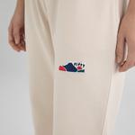 Fifty Pieces Boyfriend Fit Kadın Krem Eşofman Altı