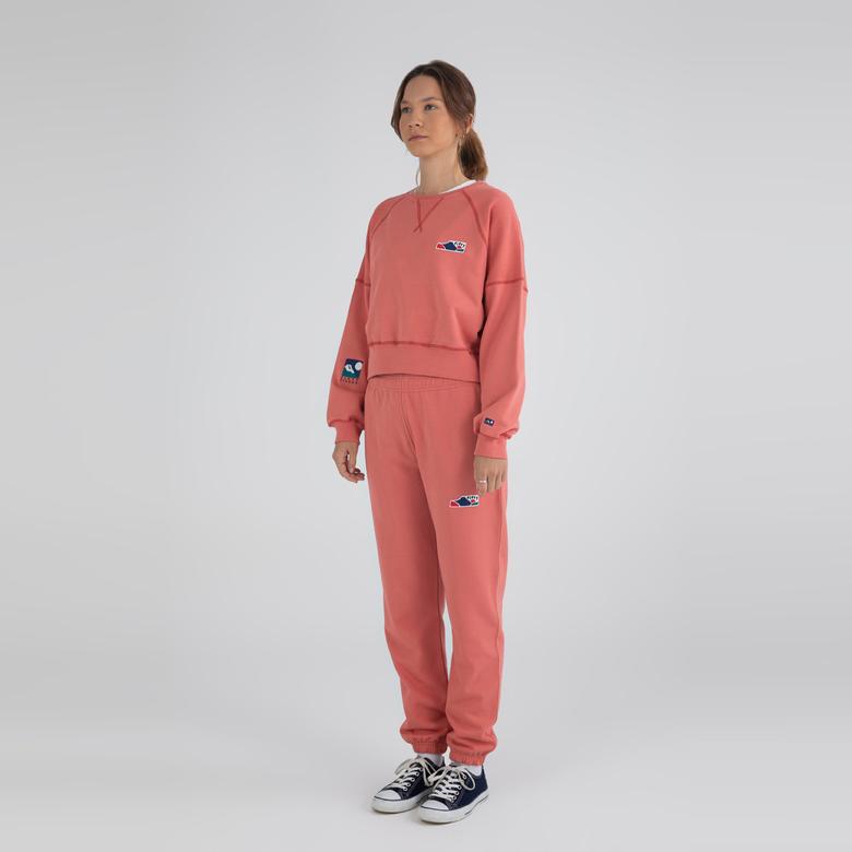 Fifty Pieces Oversize Kadın Pembe Sweatshirt