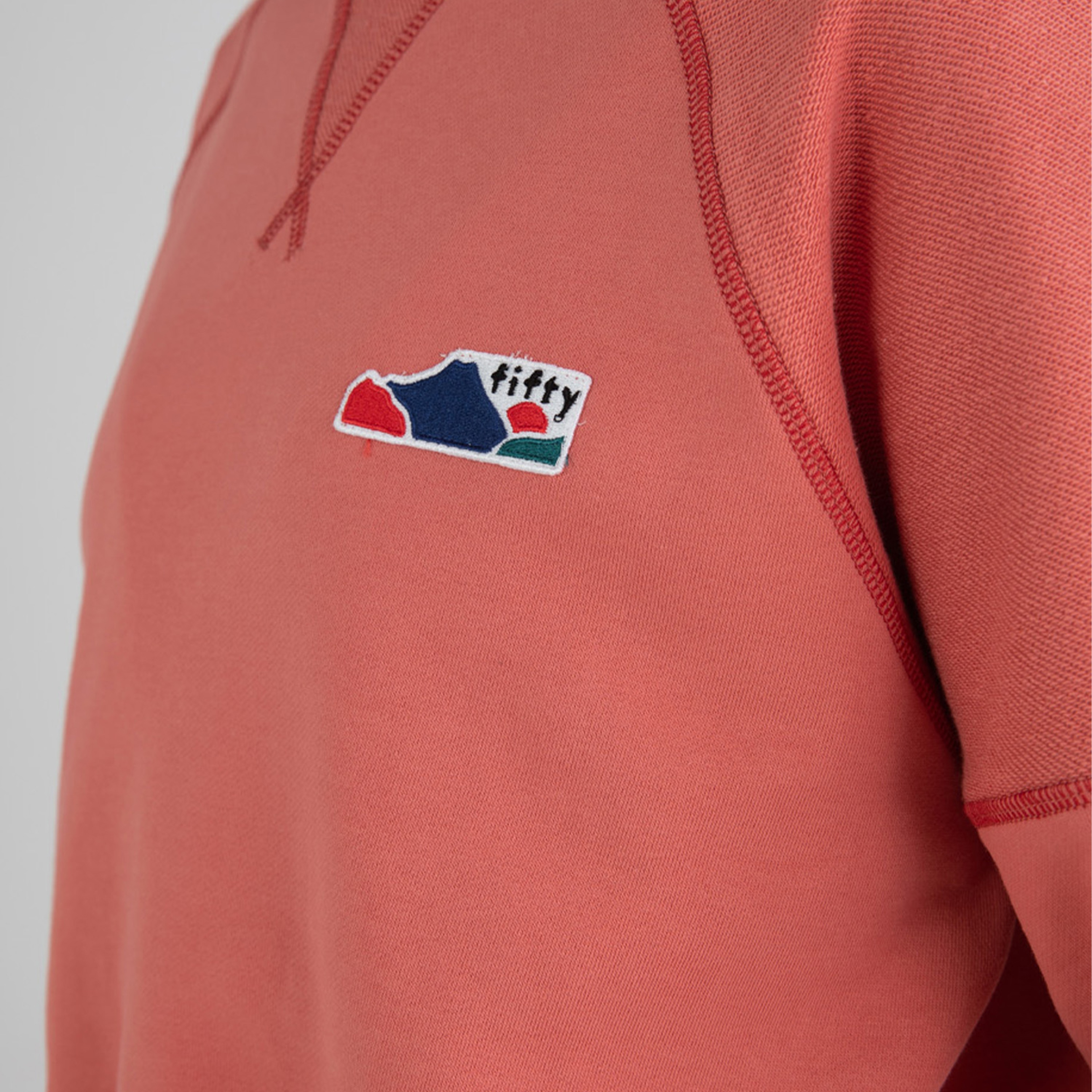 Fifty Pieces Oversize Kadın Pembe Sweatshirt