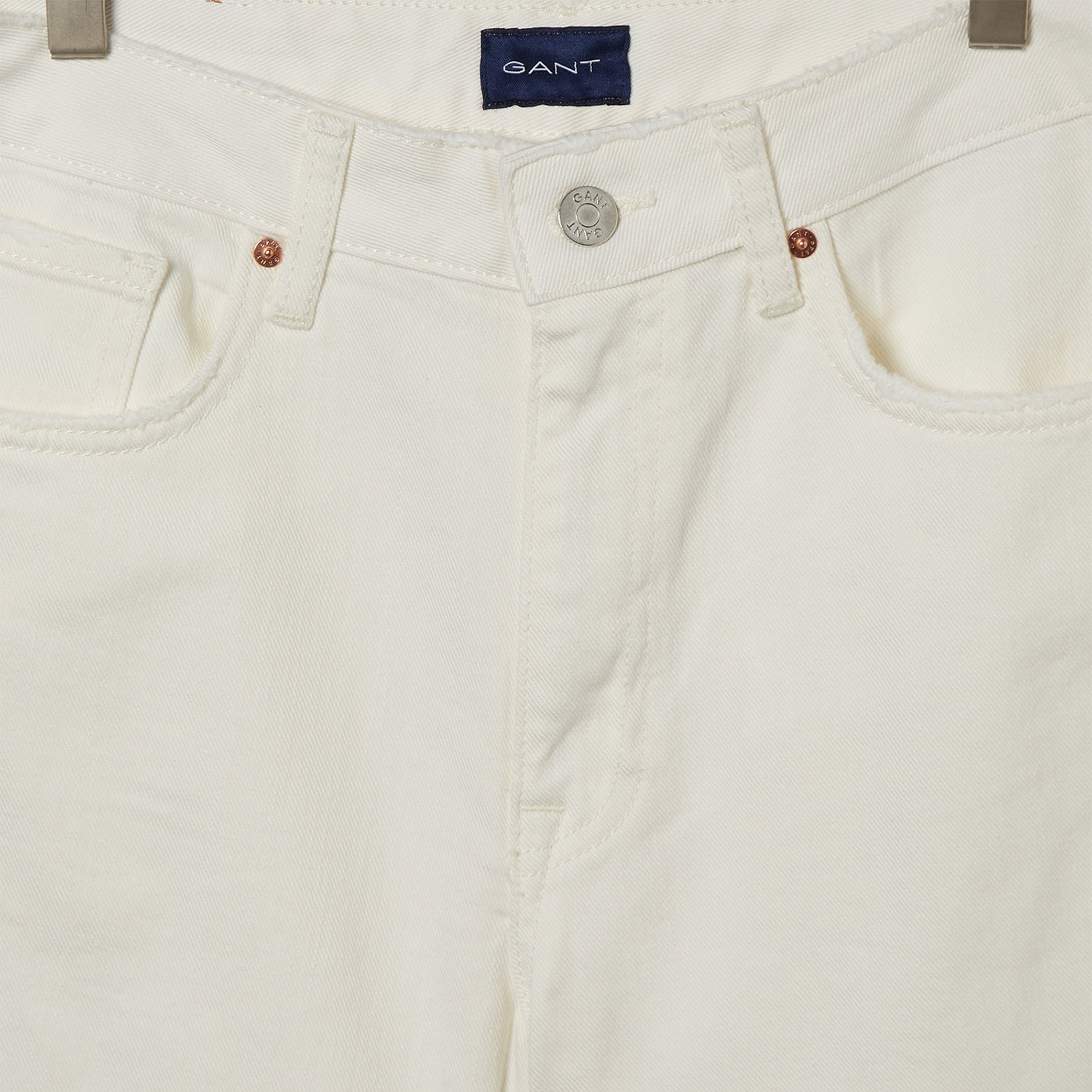 GANT Kadın Bej Relaxed Fit Pantolon