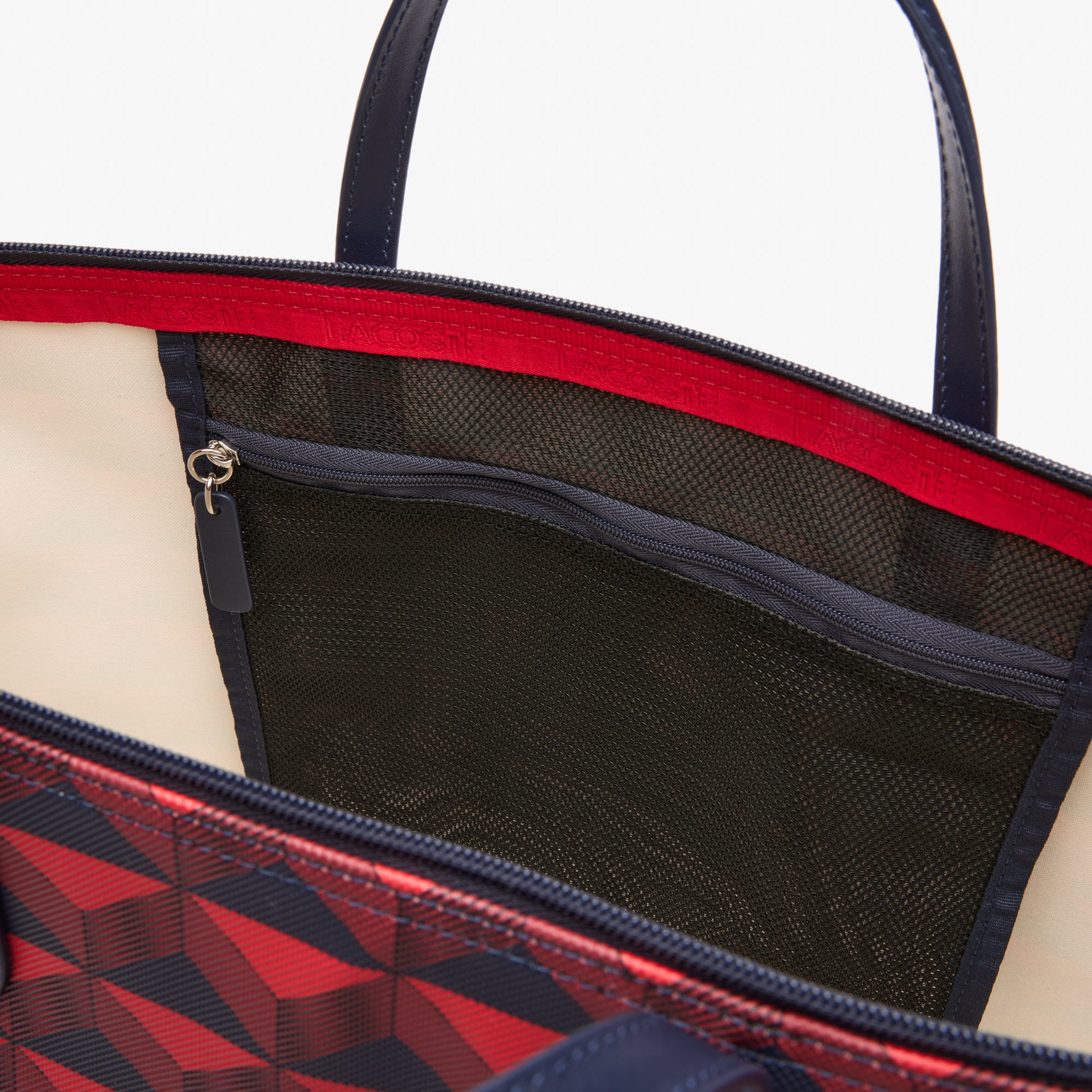 Unisex Monogram Kırmızı Omuz Çantası