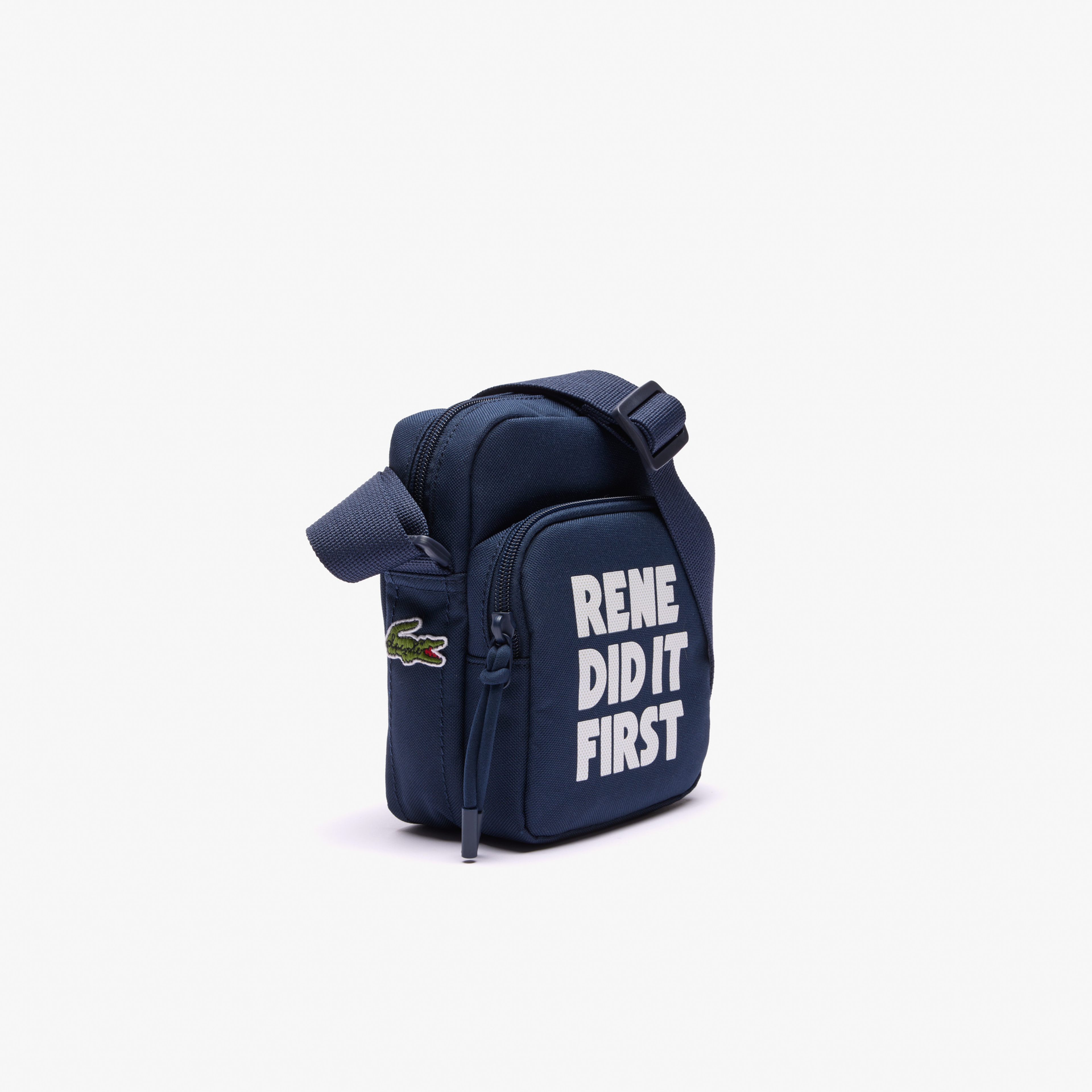 Erkek Baskılı Lacivert Postacı Çantası