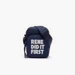 Erkek Baskılı Lacivert Postacı Çantası