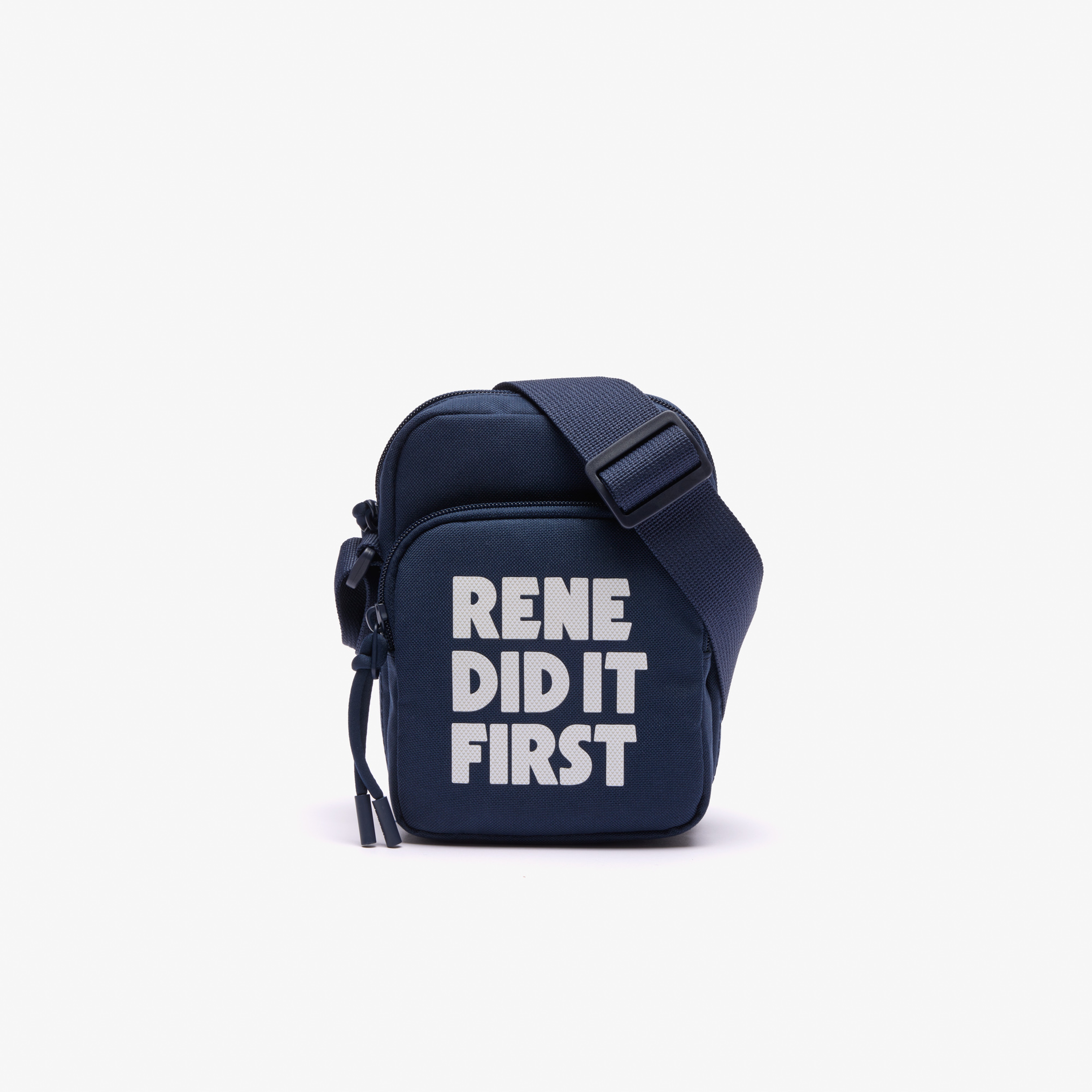 Erkek Baskılı Lacivert Postacı Çantası