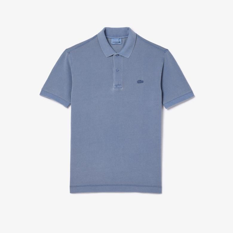 Unisex Classic Fit Mavi Polo
