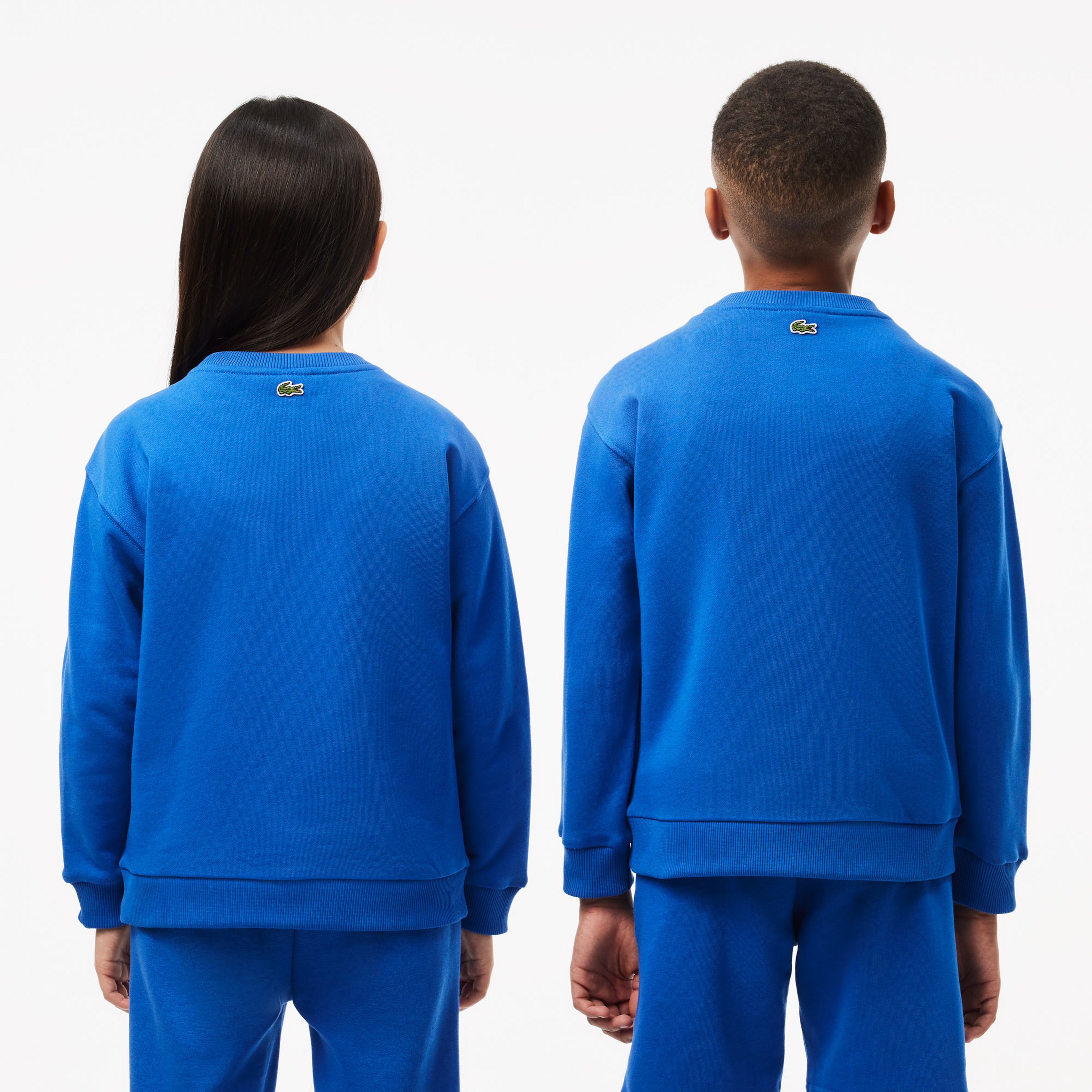 Çocuk Baskılı Mavi Sweatshirt