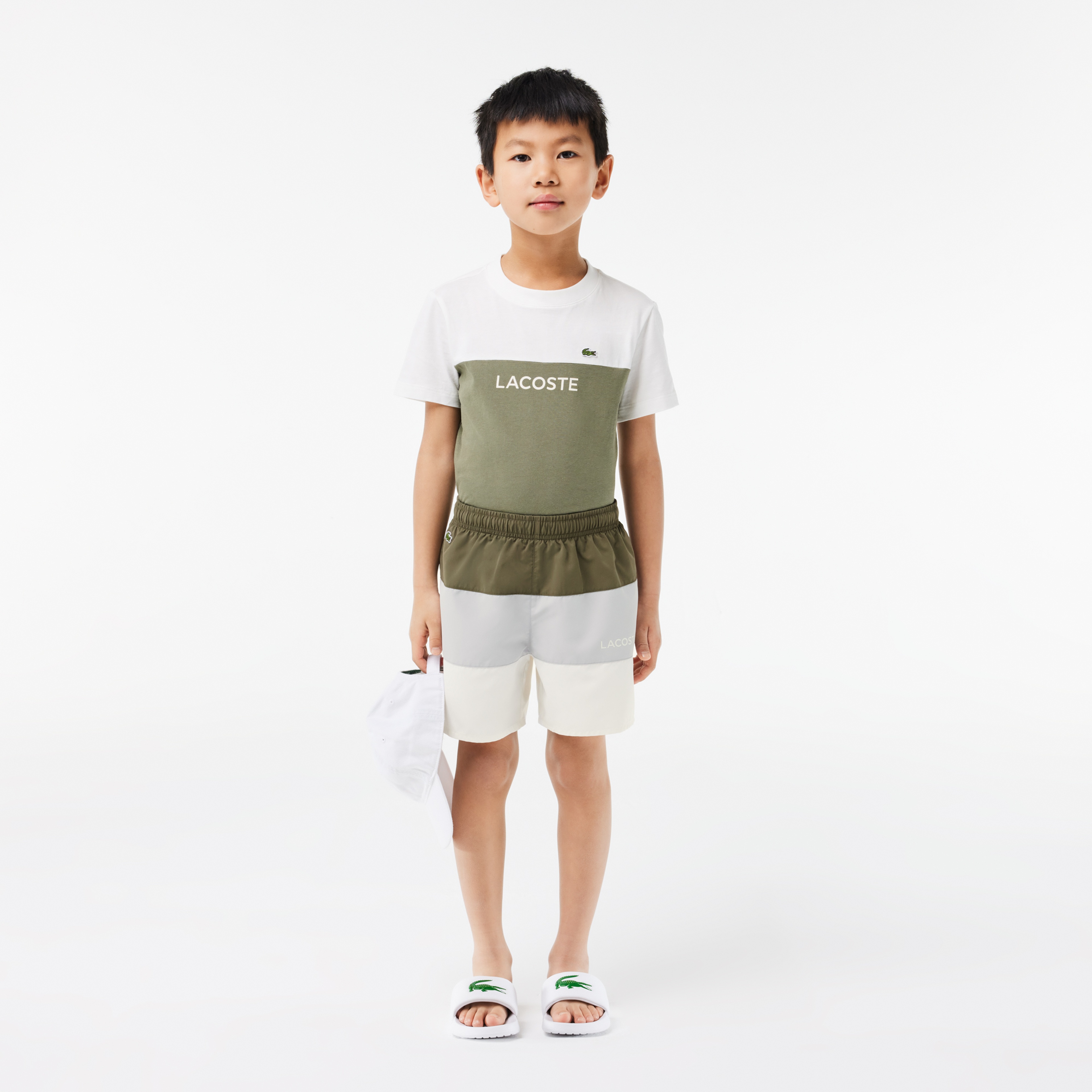 Erkek Çocuk Baskılı Renkli Mayo Şort