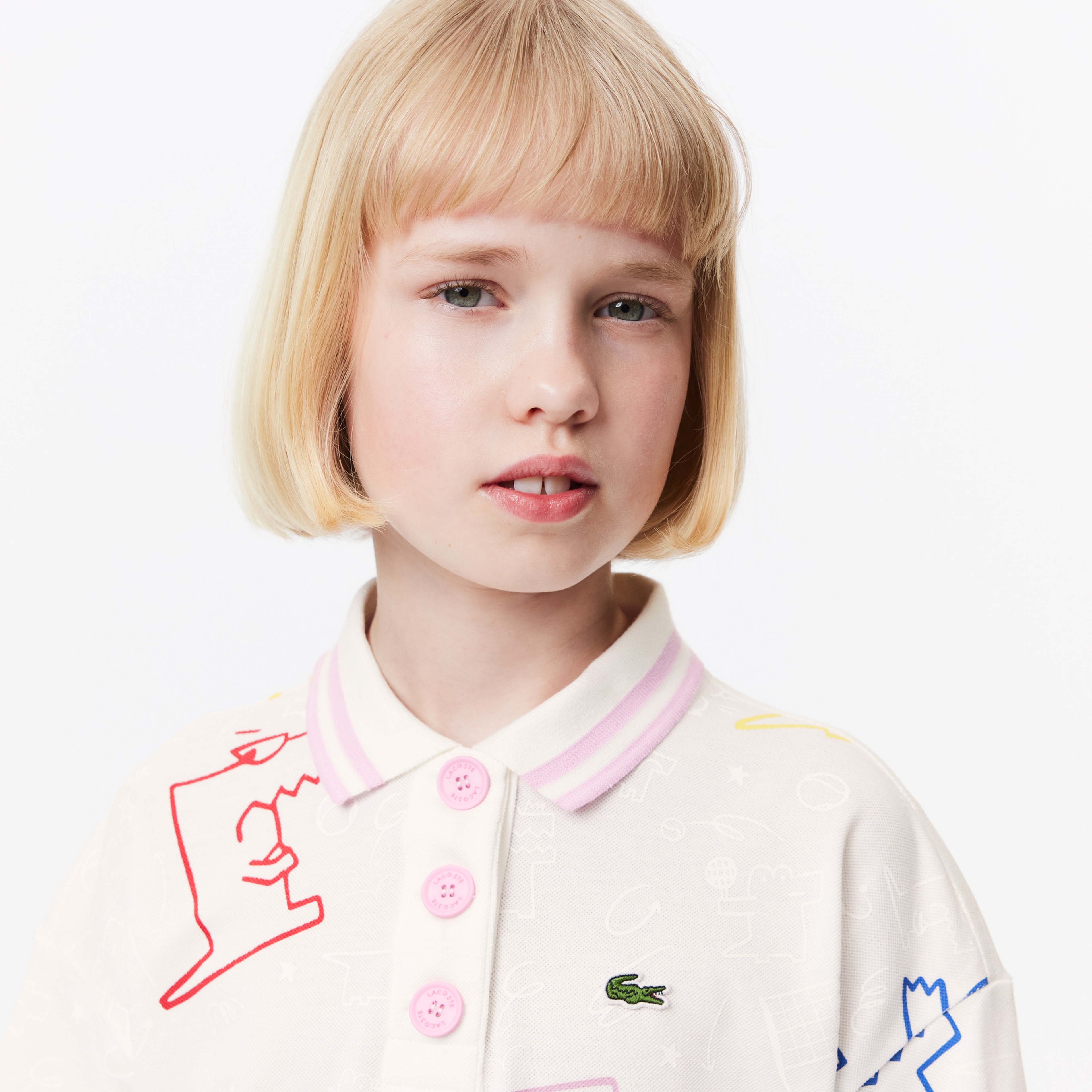 Kız Çocuk Beyaz Elbise