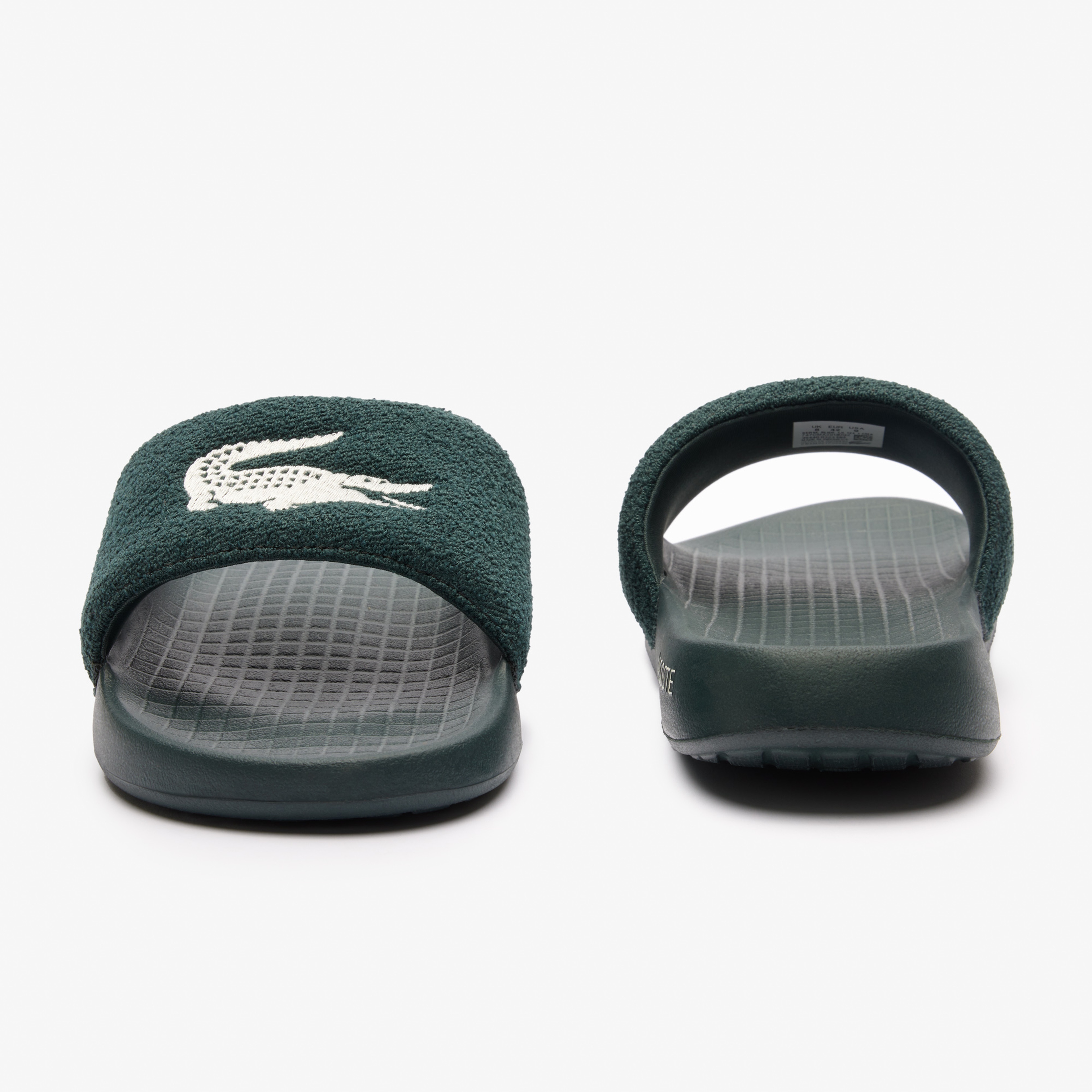 Lacoste Croco 1.0 Erkek Koyu Yeşil Terlik