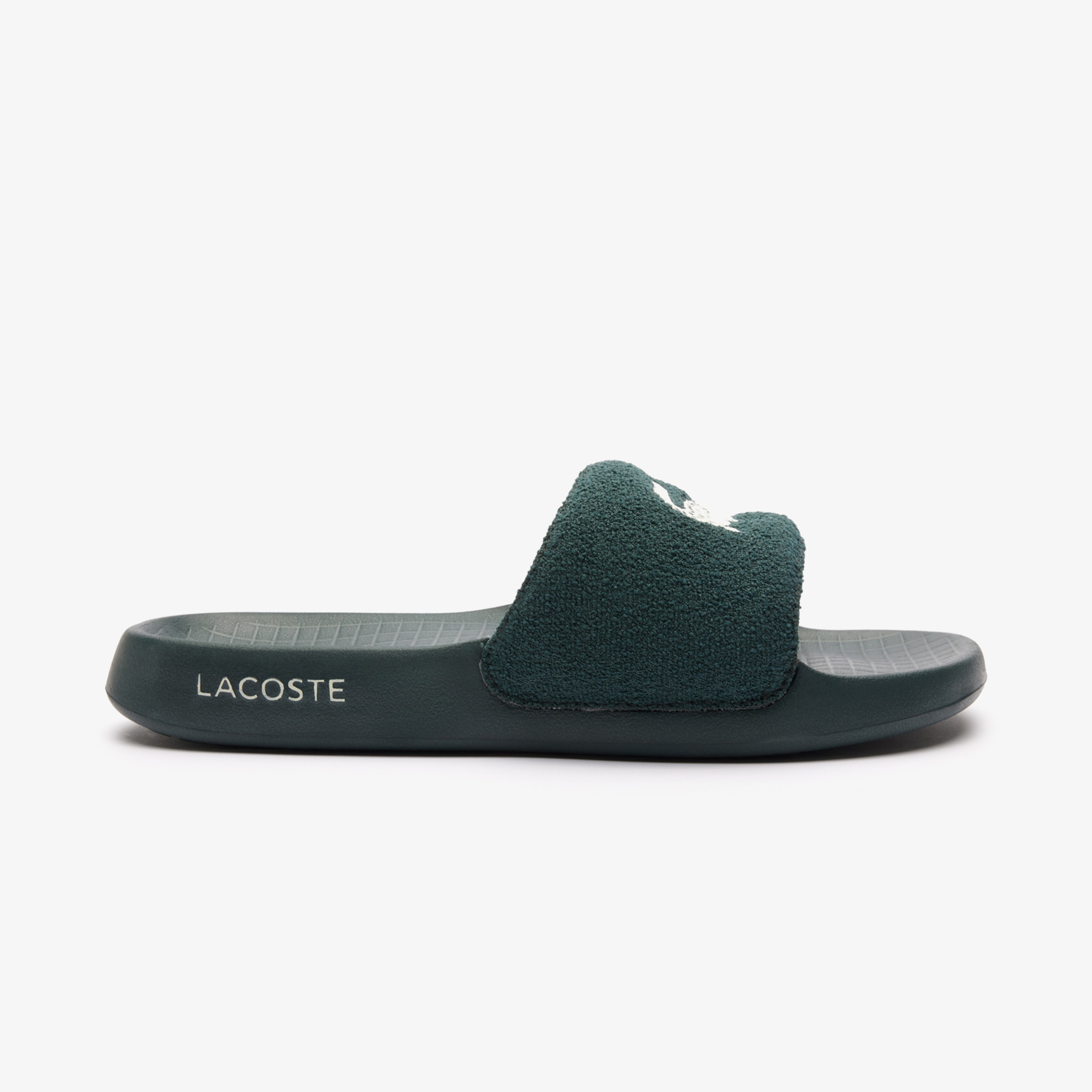 Lacoste Croco 1.0 Erkek Koyu Yeşil Terlik