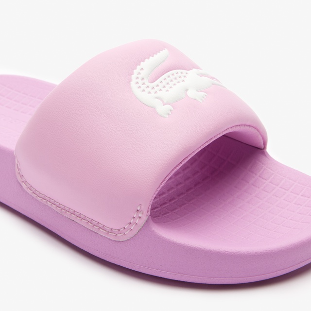 Lacoste Lacoste Croco 1.0 Çocuk Pembe Terlik Sandalet & Terlik | Occasion Pembe - 7. görsel