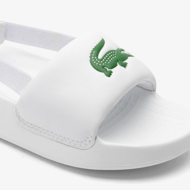 Lacoste Lacoste Croco 1.0 Çocuk Beyaz Terlik Sandalet & Terlik | Occasion Beyaz - 7. görsel