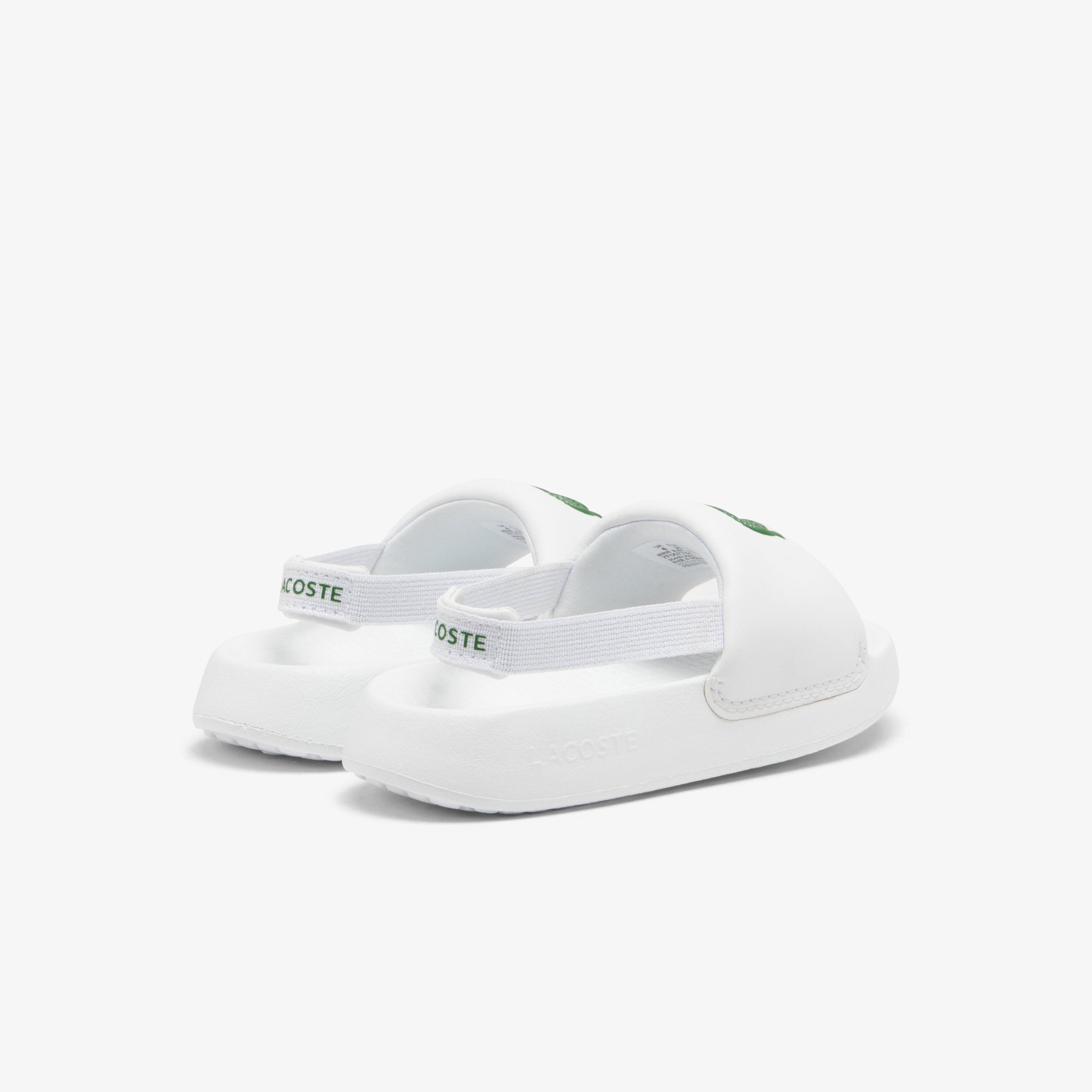 Croco 1.0 Çocuk Beyaz Terlik