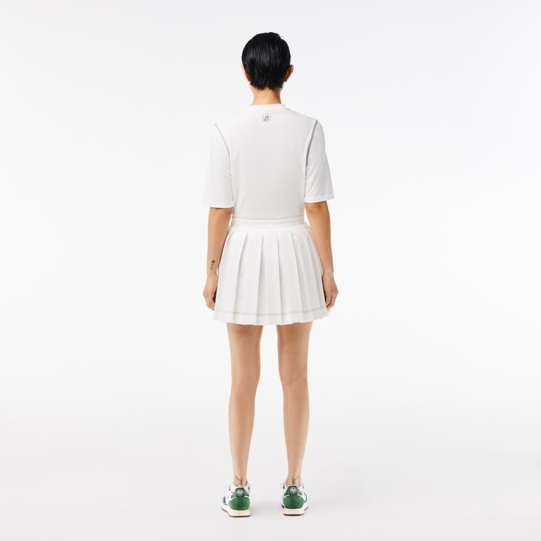Roland Garros SPORT Kadın Beyaz Etek