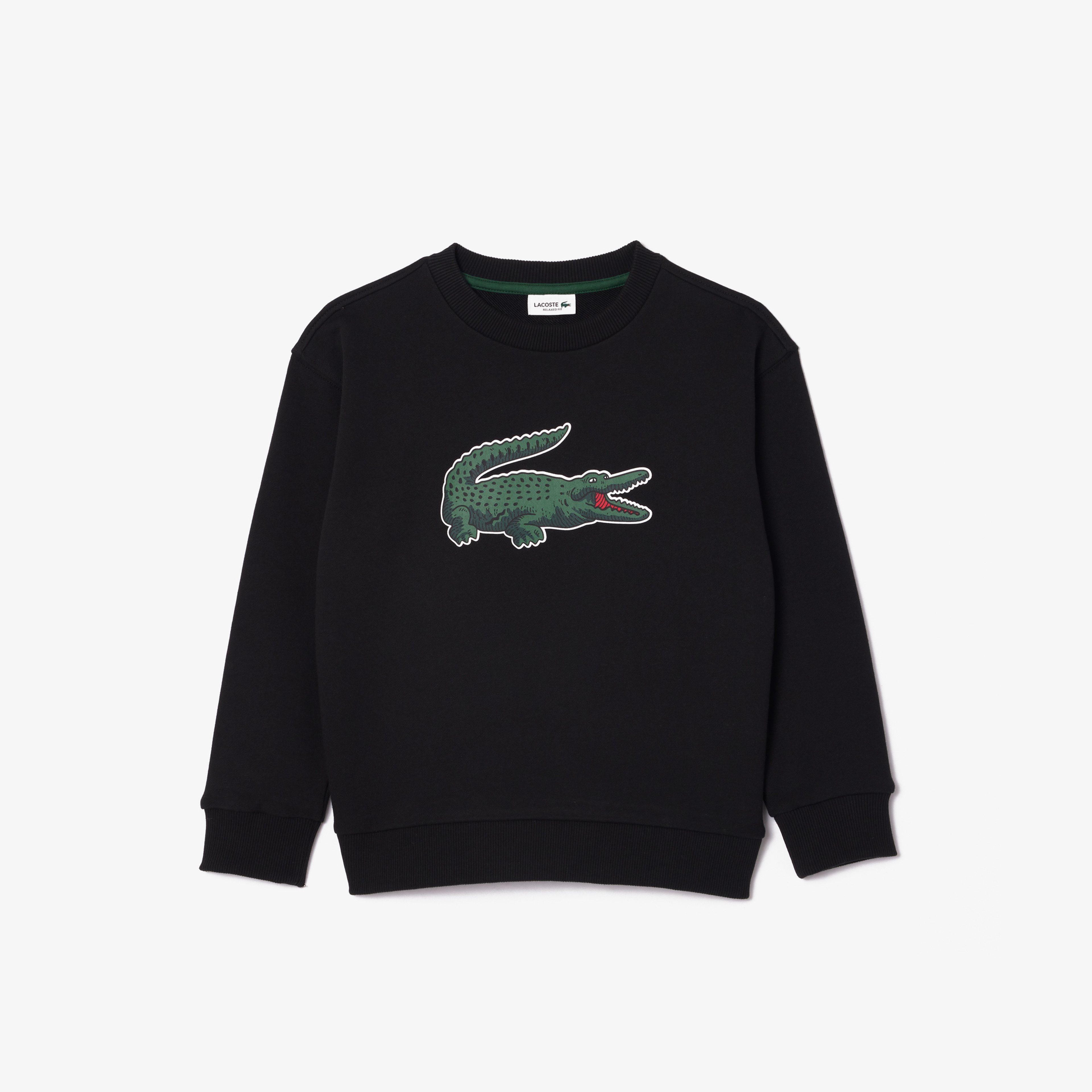 Çocuk Baskılı Siyah Sweatshirt