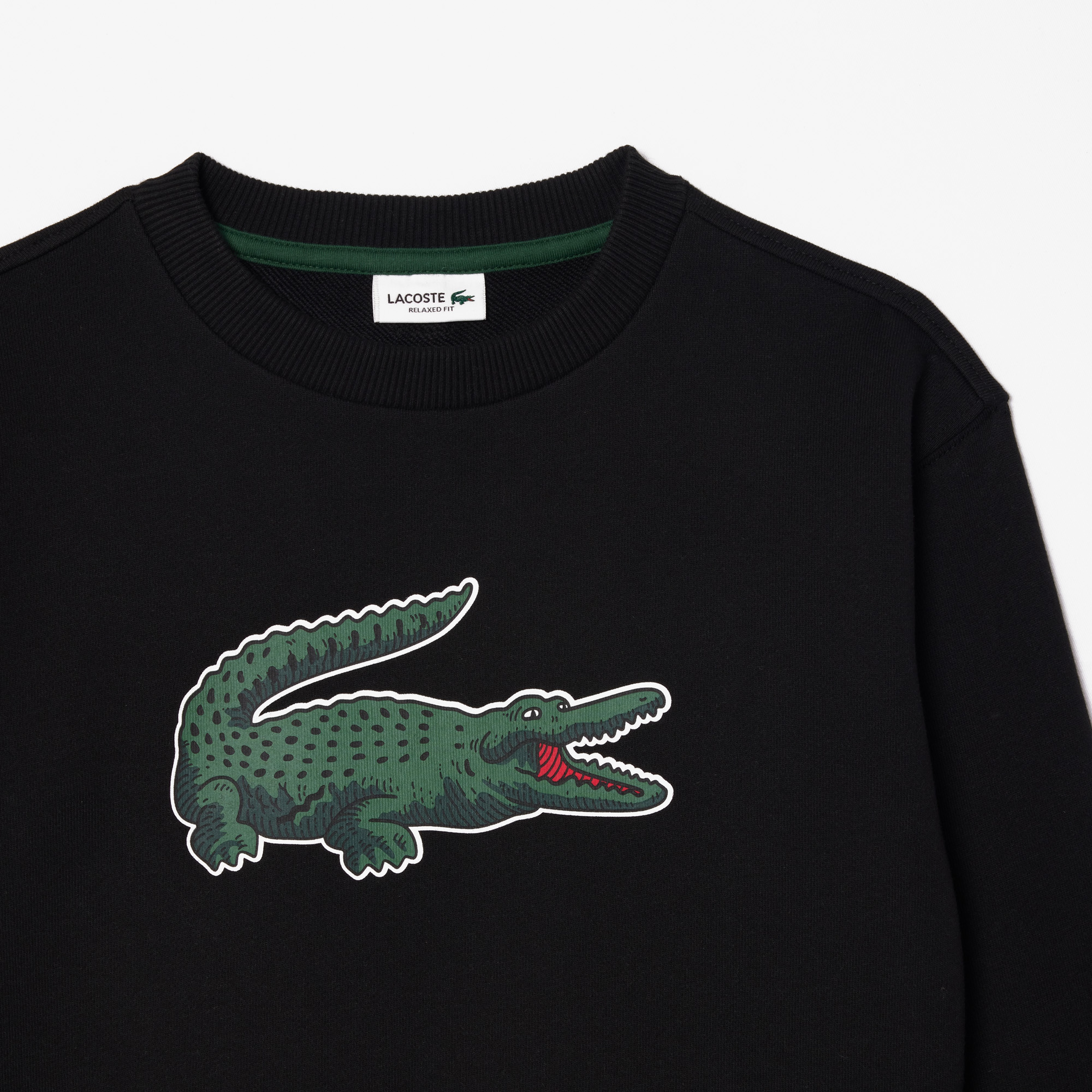 Çocuk Baskılı Siyah Sweatshirt
