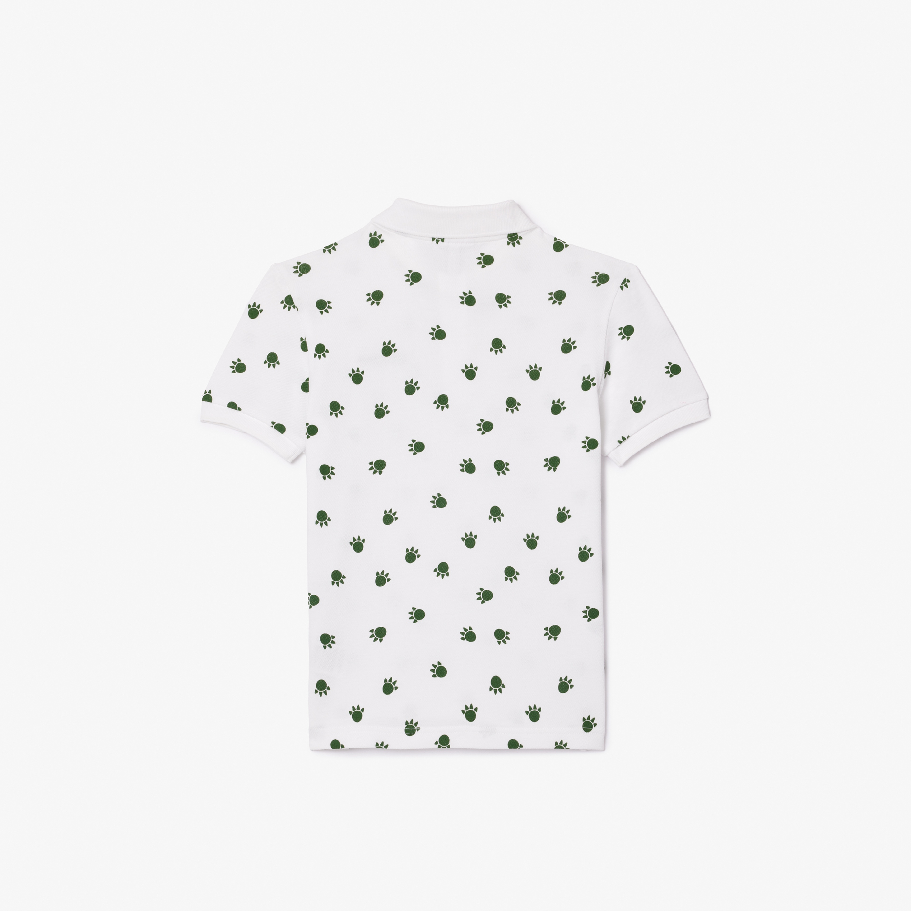 Çocuk Baskılı Beyaz Polo