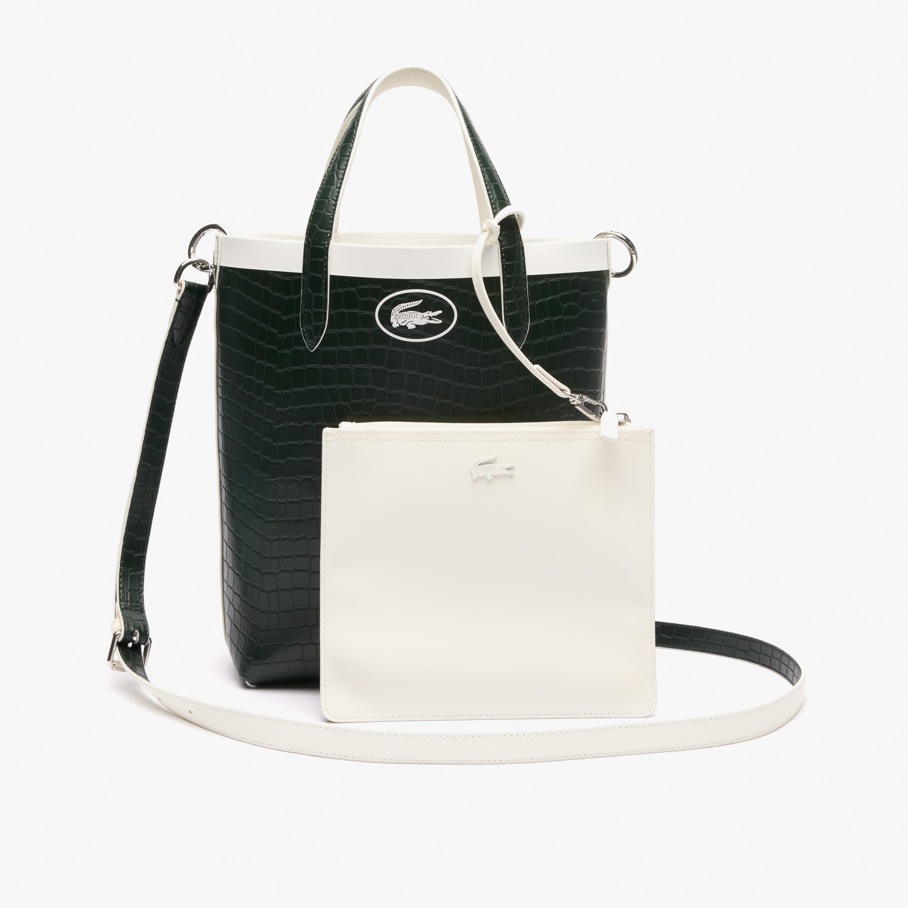 Lacoste Kadın Beyaz Omuz Çantası