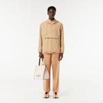 Heritage Canvas Unisex Bej Omuz Çantası