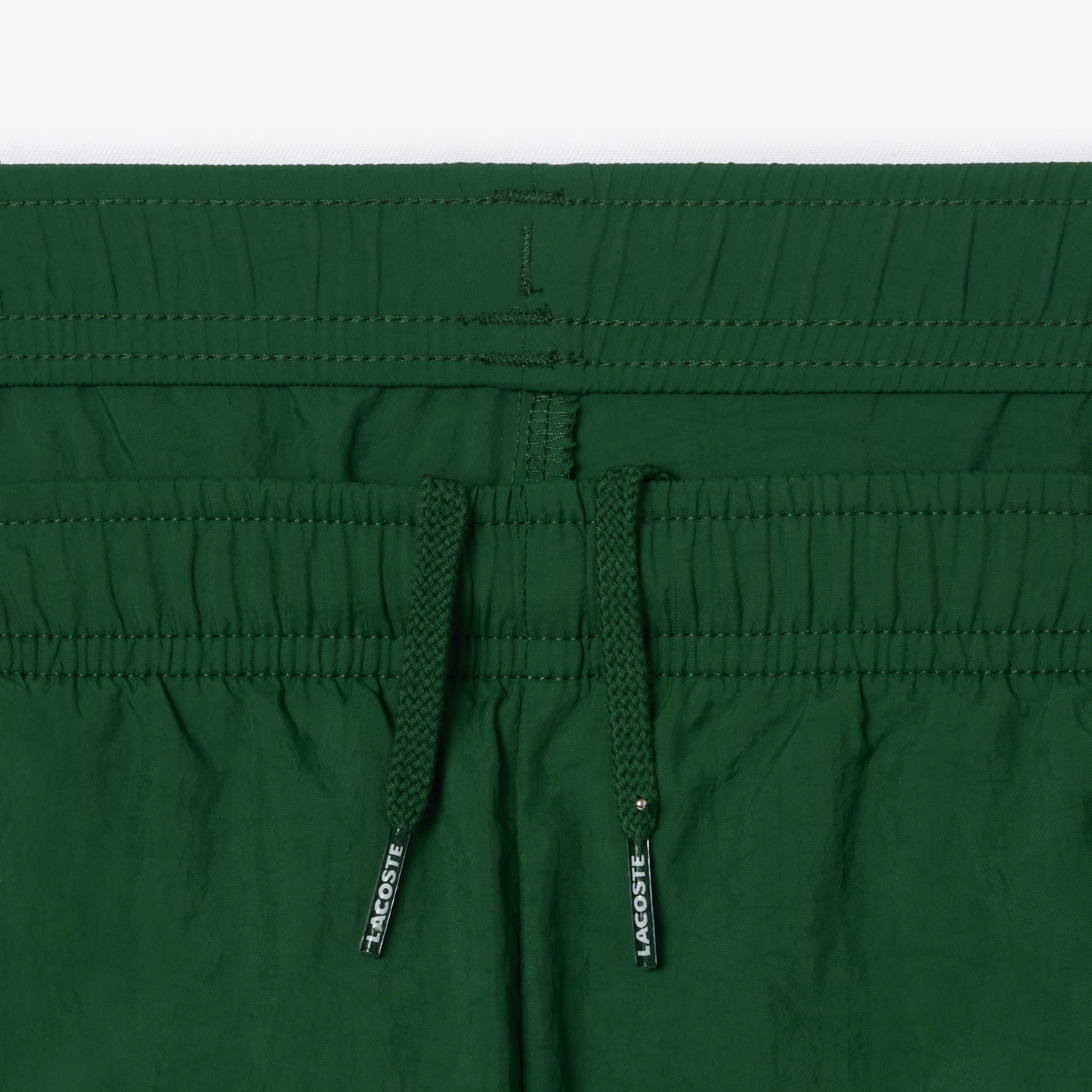 Çocuk Fermuarlı Renk Bloklu Yeşil Eşofman Takımı