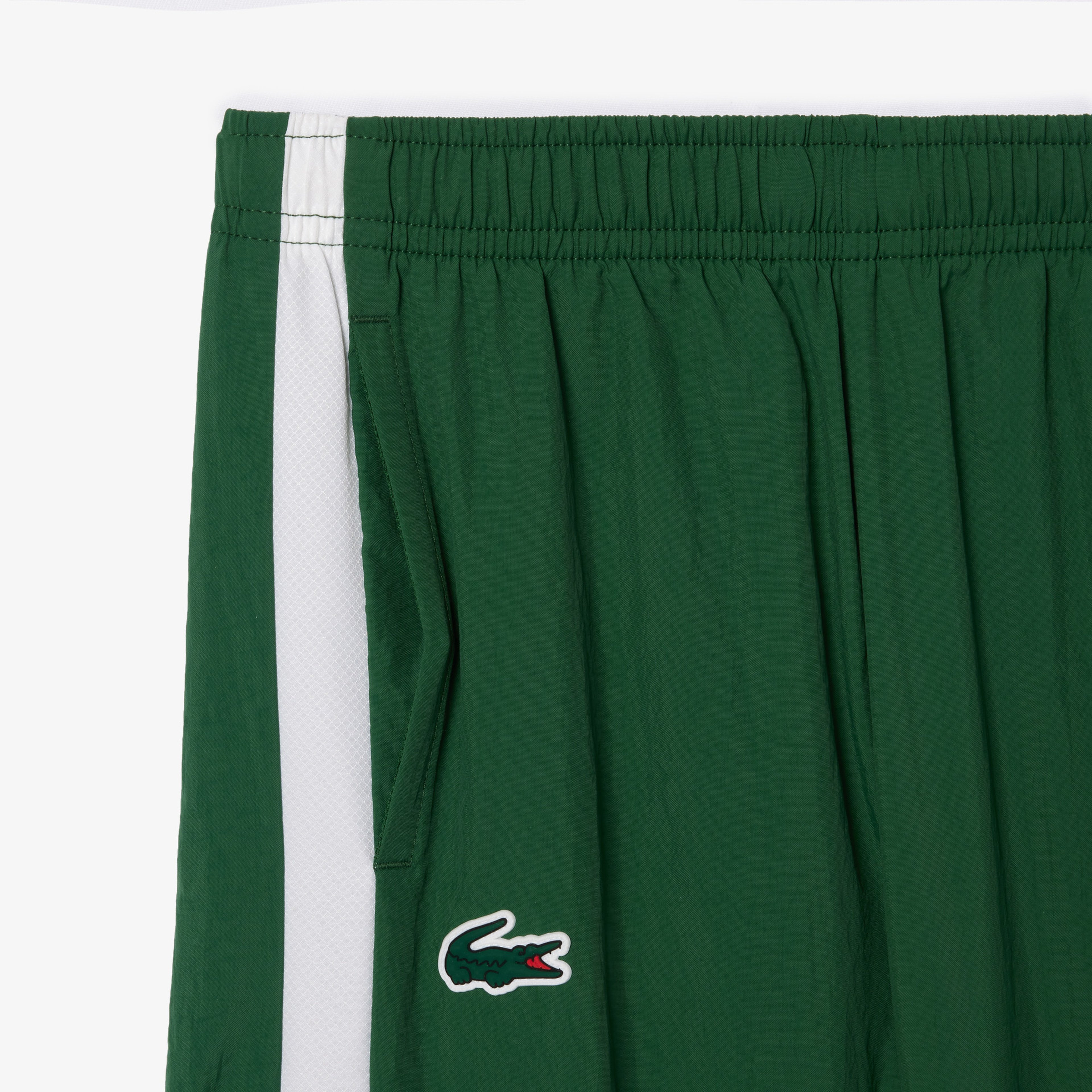 Çocuk Fermuarlı Renk Bloklu Yeşil Eşofman Takımı