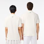 Roland Garros Unisex Relaxed Fit Beyaz Polo