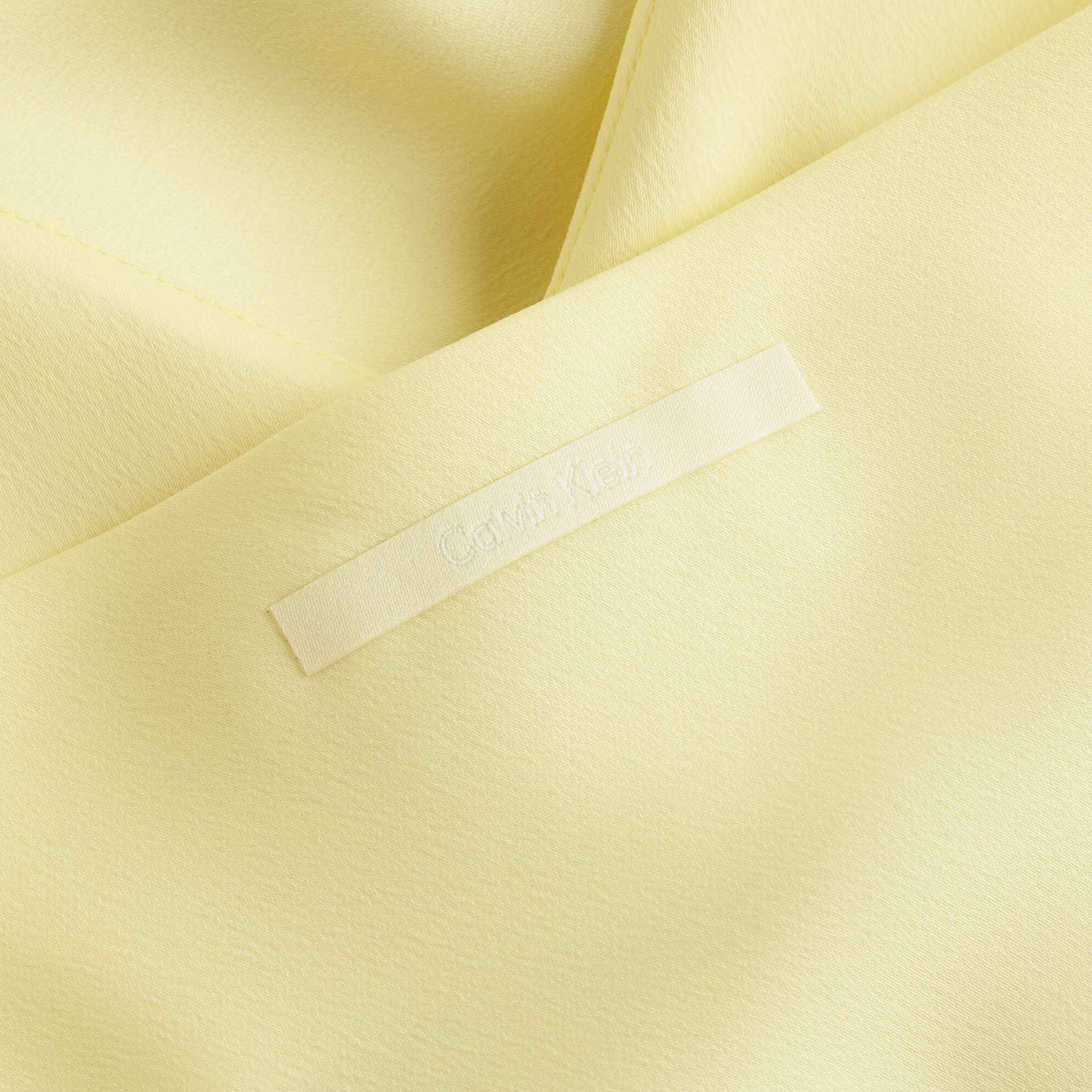 Calvin Klein Kadın Sarı Elbise