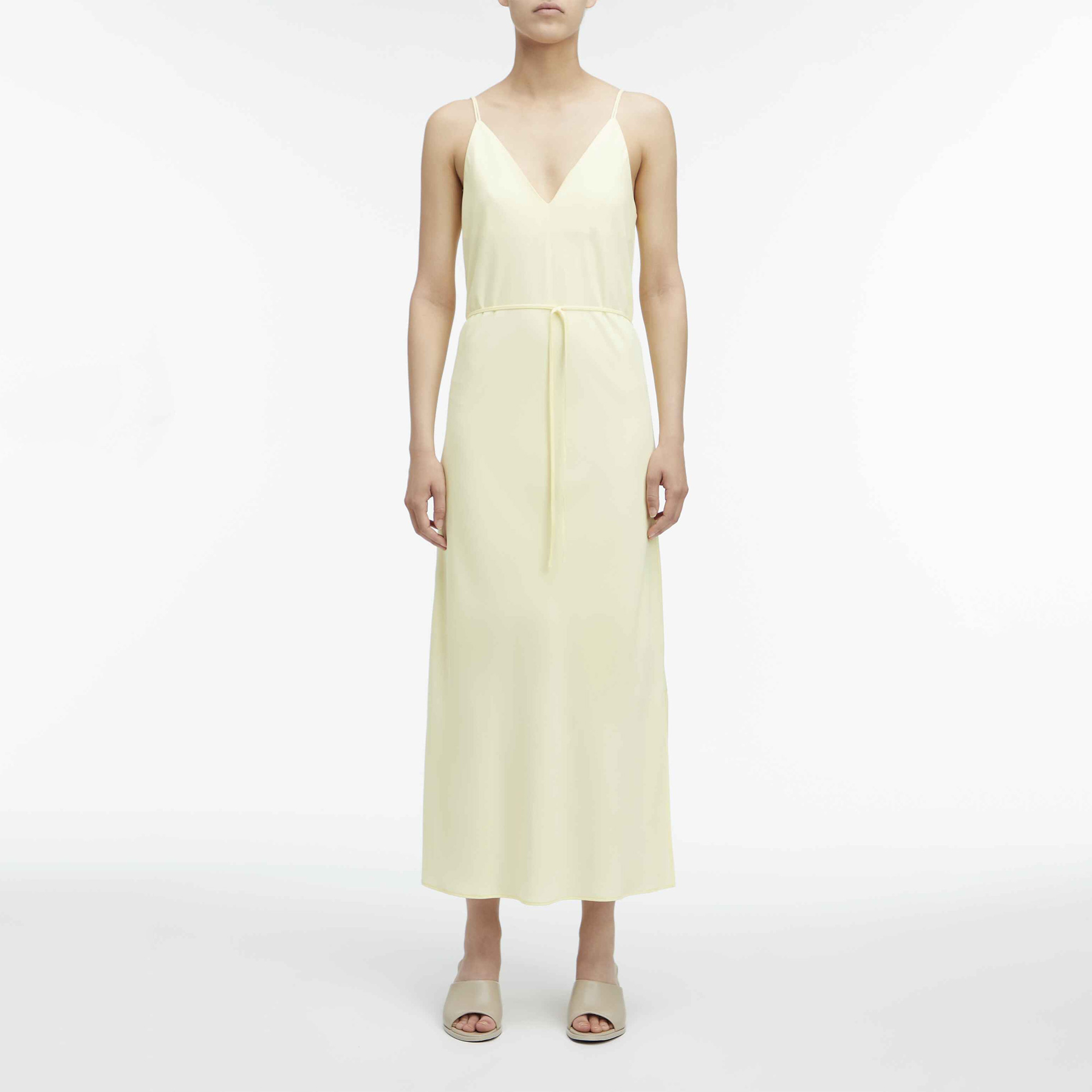 Calvin Klein Kadın Sarı Elbise