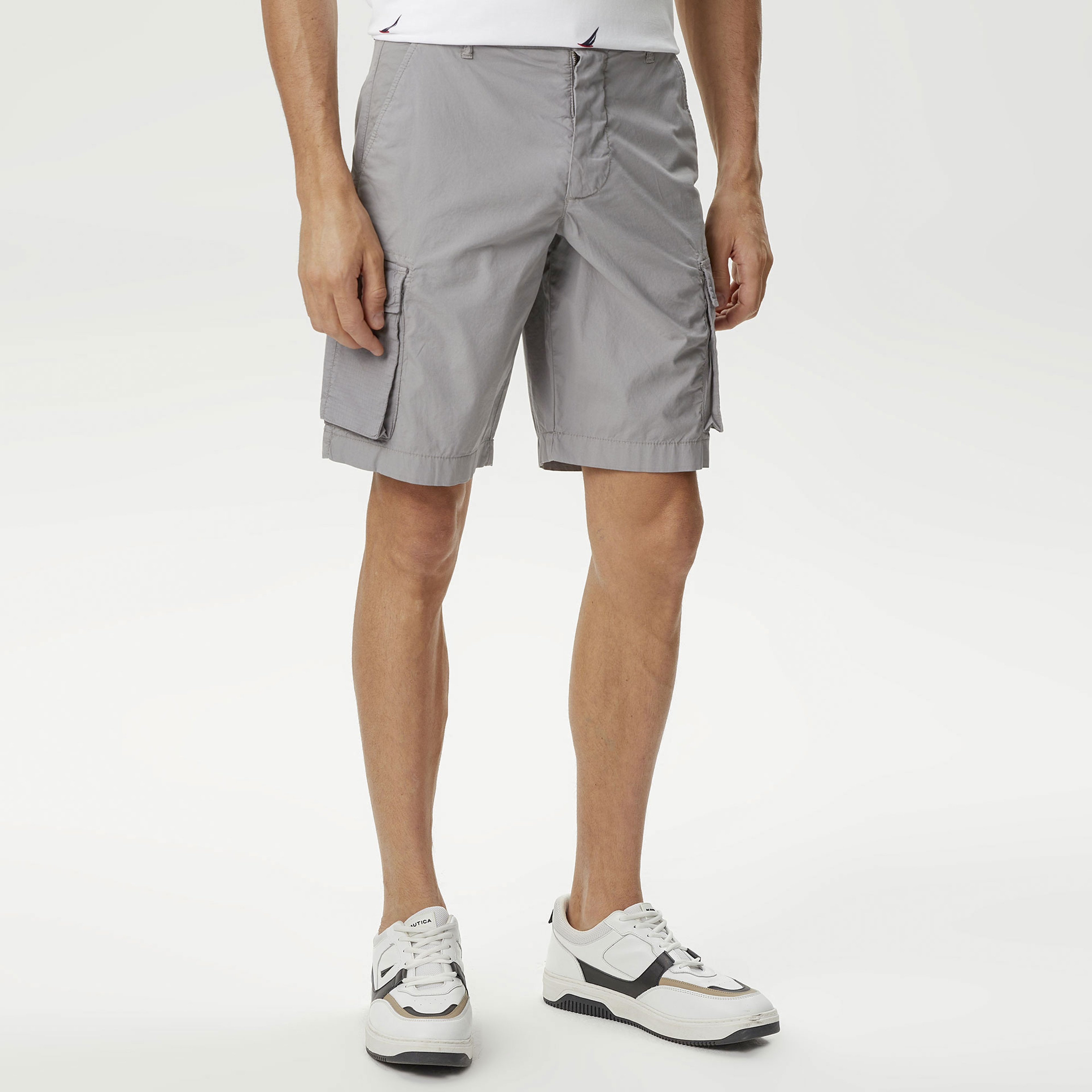 Nautica Erkek Gri Bermuda