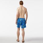 Nautica Erkek Mavi Standart Fit Deniz Şortu