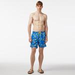 Nautica Erkek Mavi Standart Fit Deniz Şortu