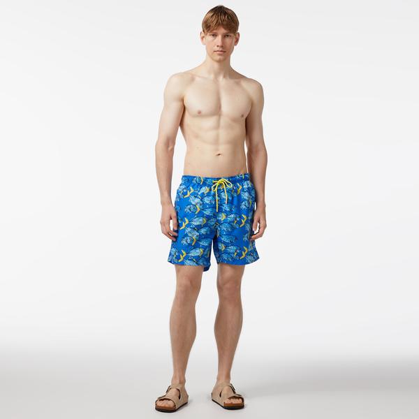 Nautica Erkek Mavi Standart Fit Deniz Şortu