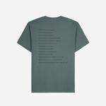 ERKEK BASKILI BİSİKLET YAKA YEŞİL  T-SHIRT