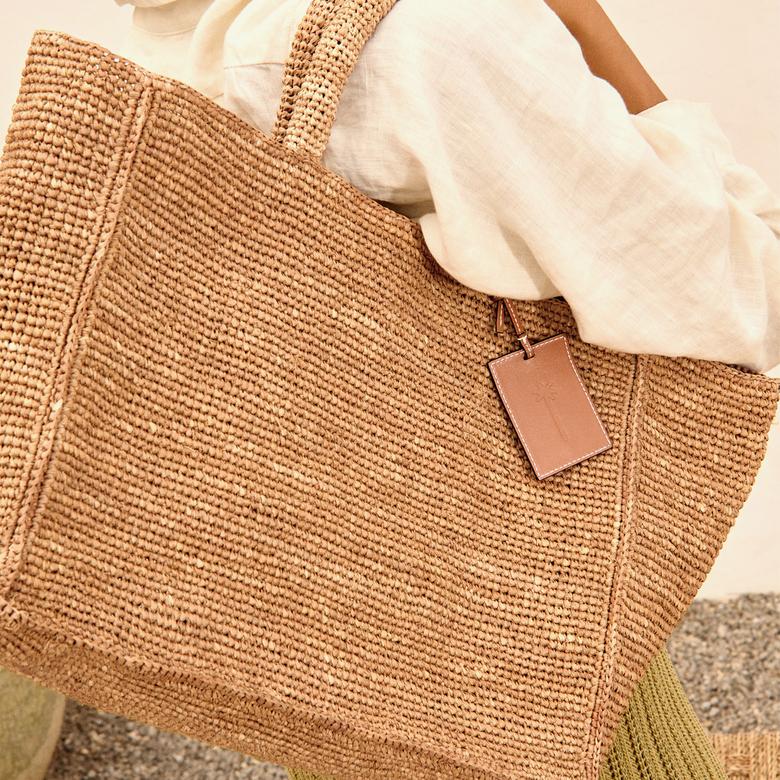 Manebi Kadın Bej Çanta