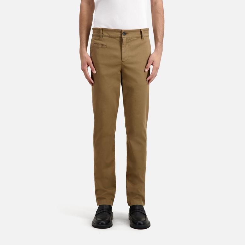 ERKEK STRAIGHT FIT BEJ PANTOLON