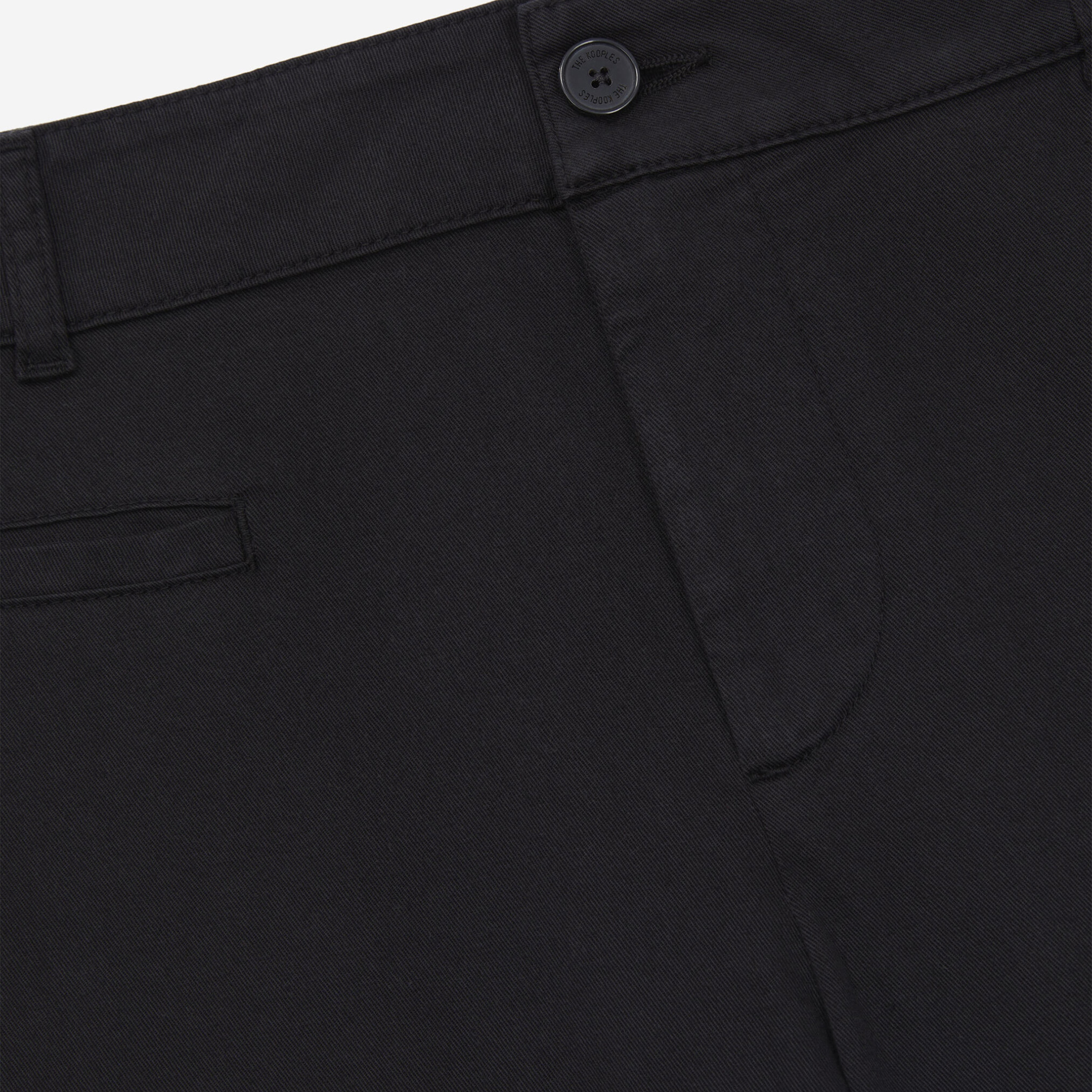 ERKEK STRAIGHT FIT SİYAH PANTOLON