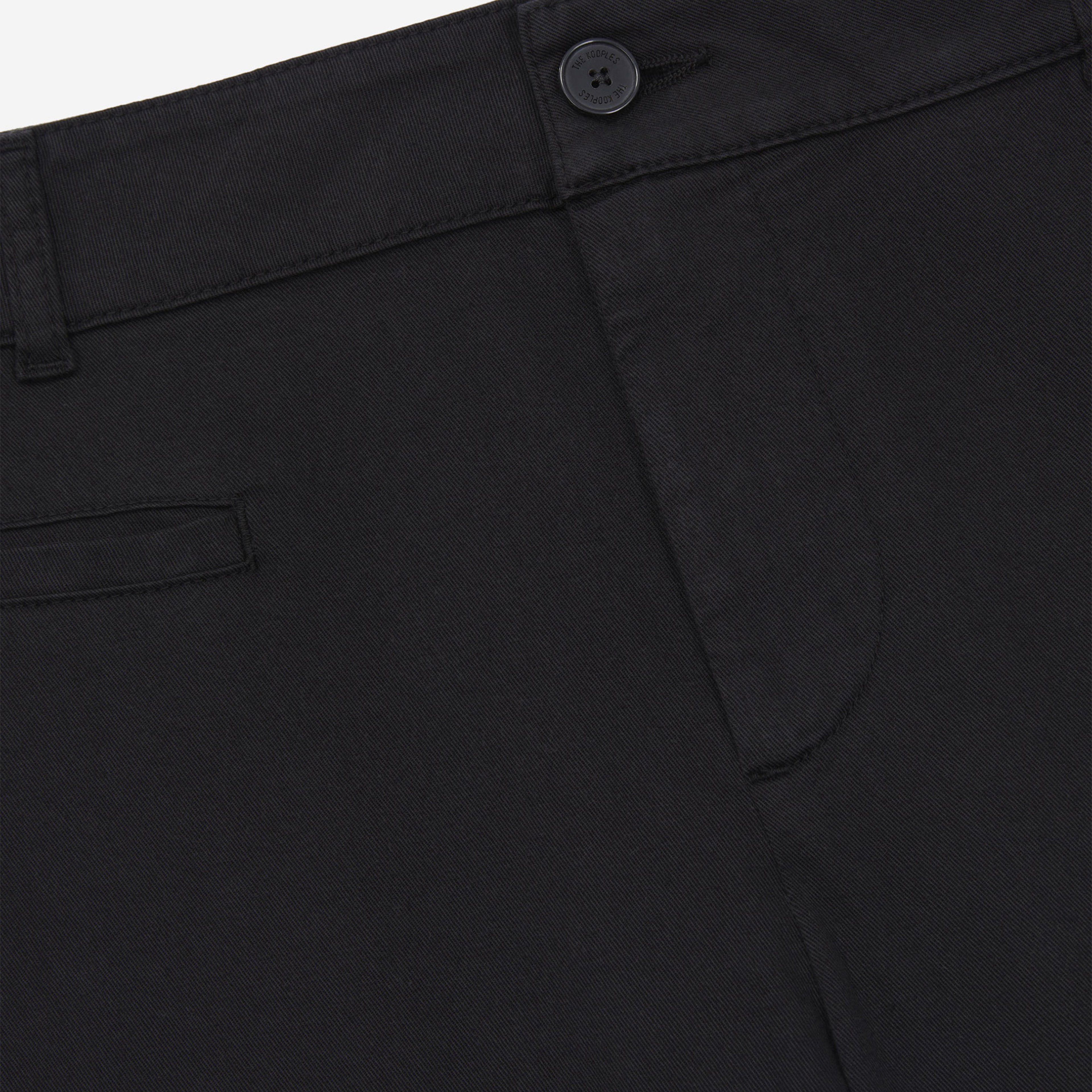 ERKEK STRAIGHT FIT SİYAH PANTOLON