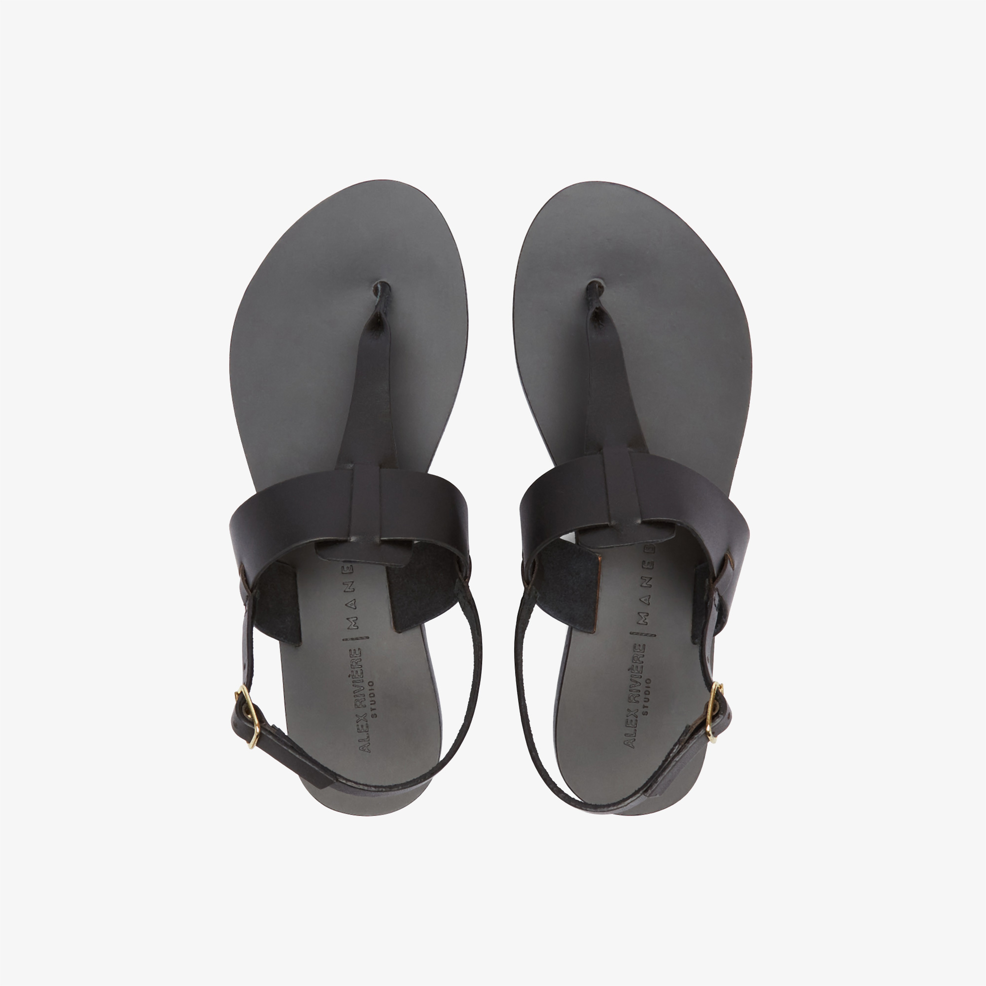 Manebi Alex Rivière Kadın Siyah Sandalet