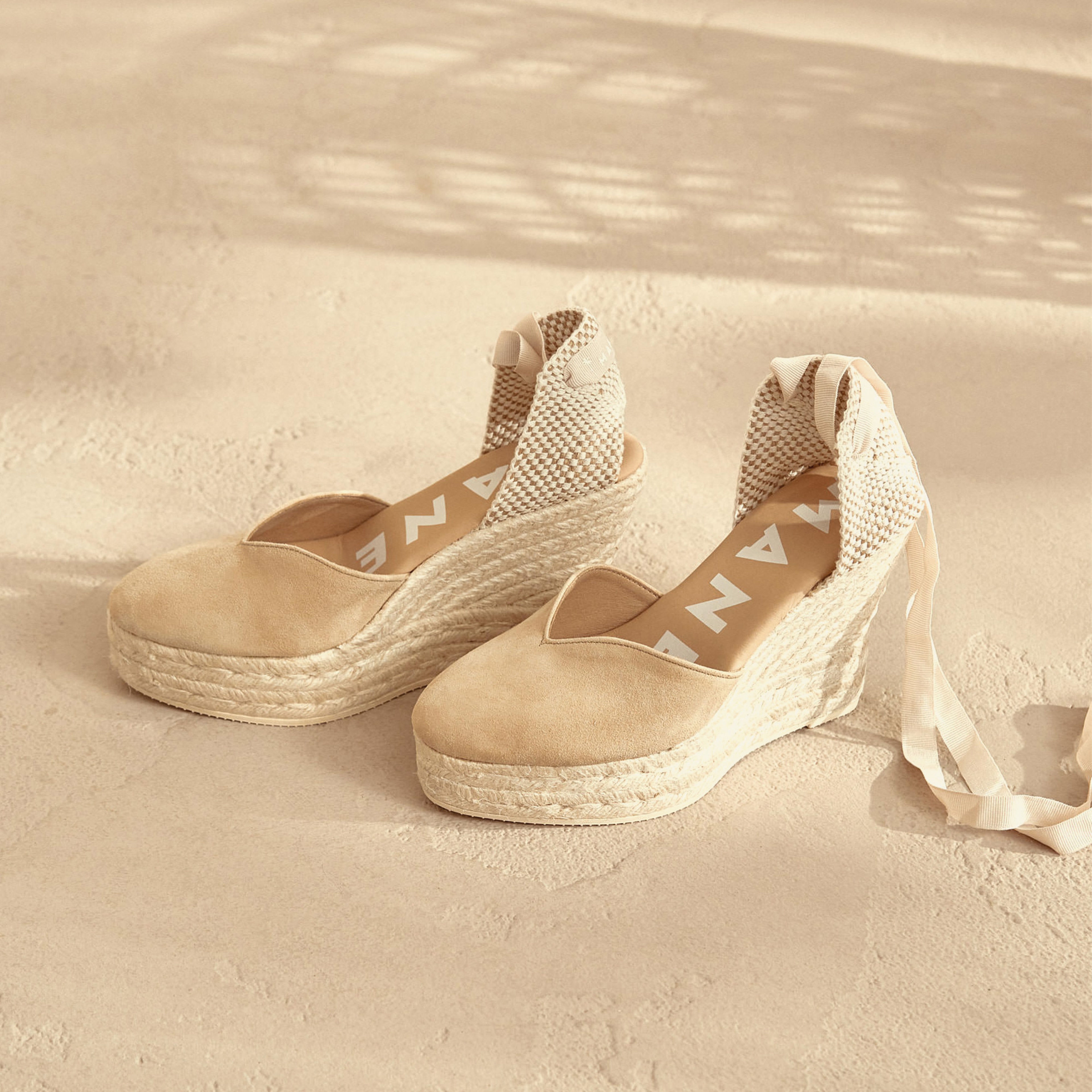 Manebi Kadın Bej Espadril