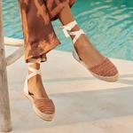 Manebi Kadın Turuncu Espadril