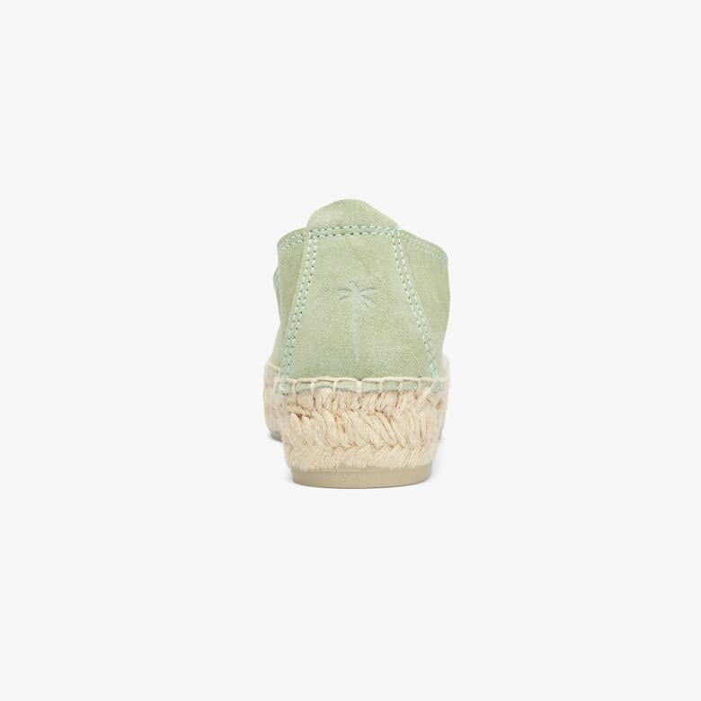 Manebi Hamptons Double Sole Kadın Yeşil Espadril