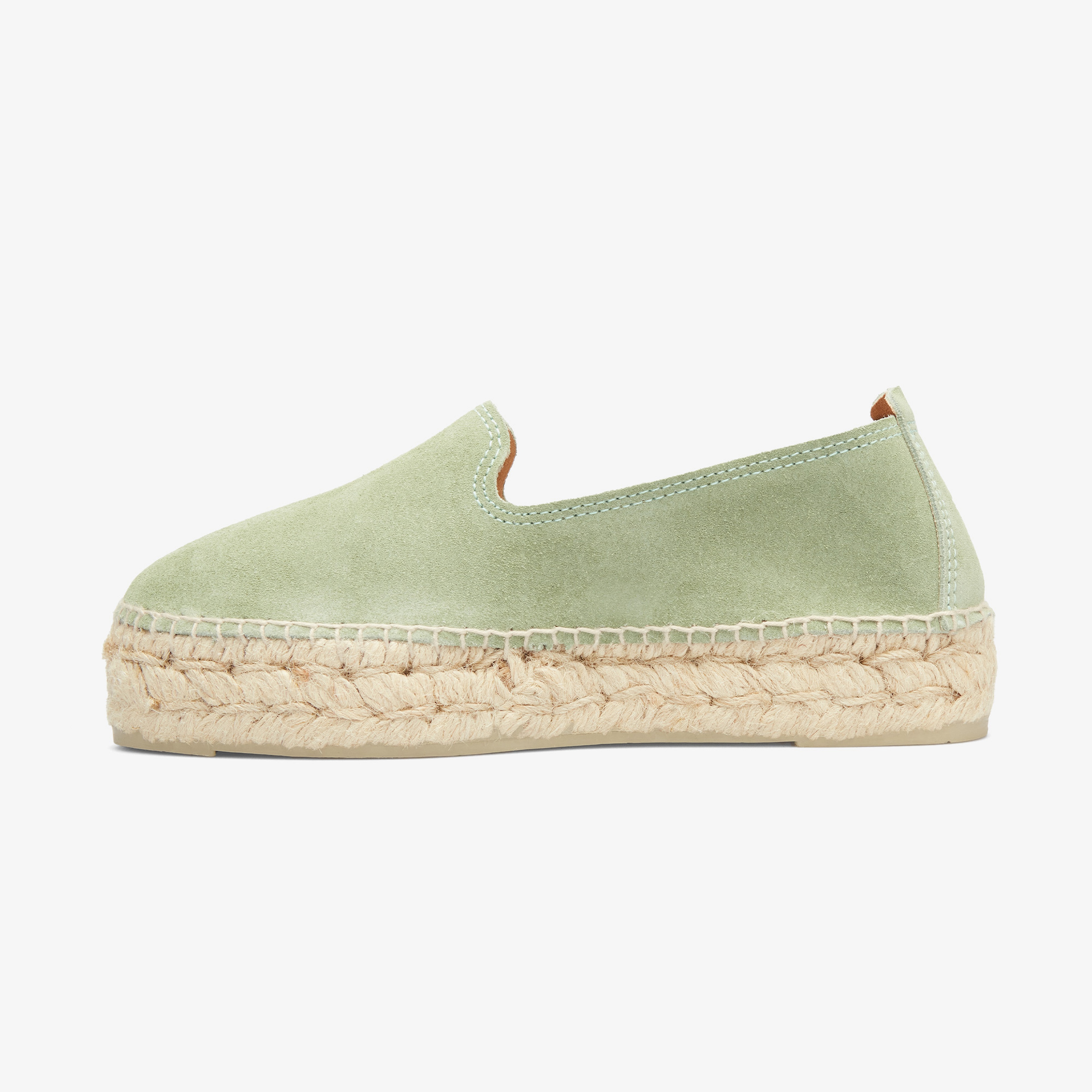 Manebi Hamptons Double Sole Kadın Yeşil Espadril