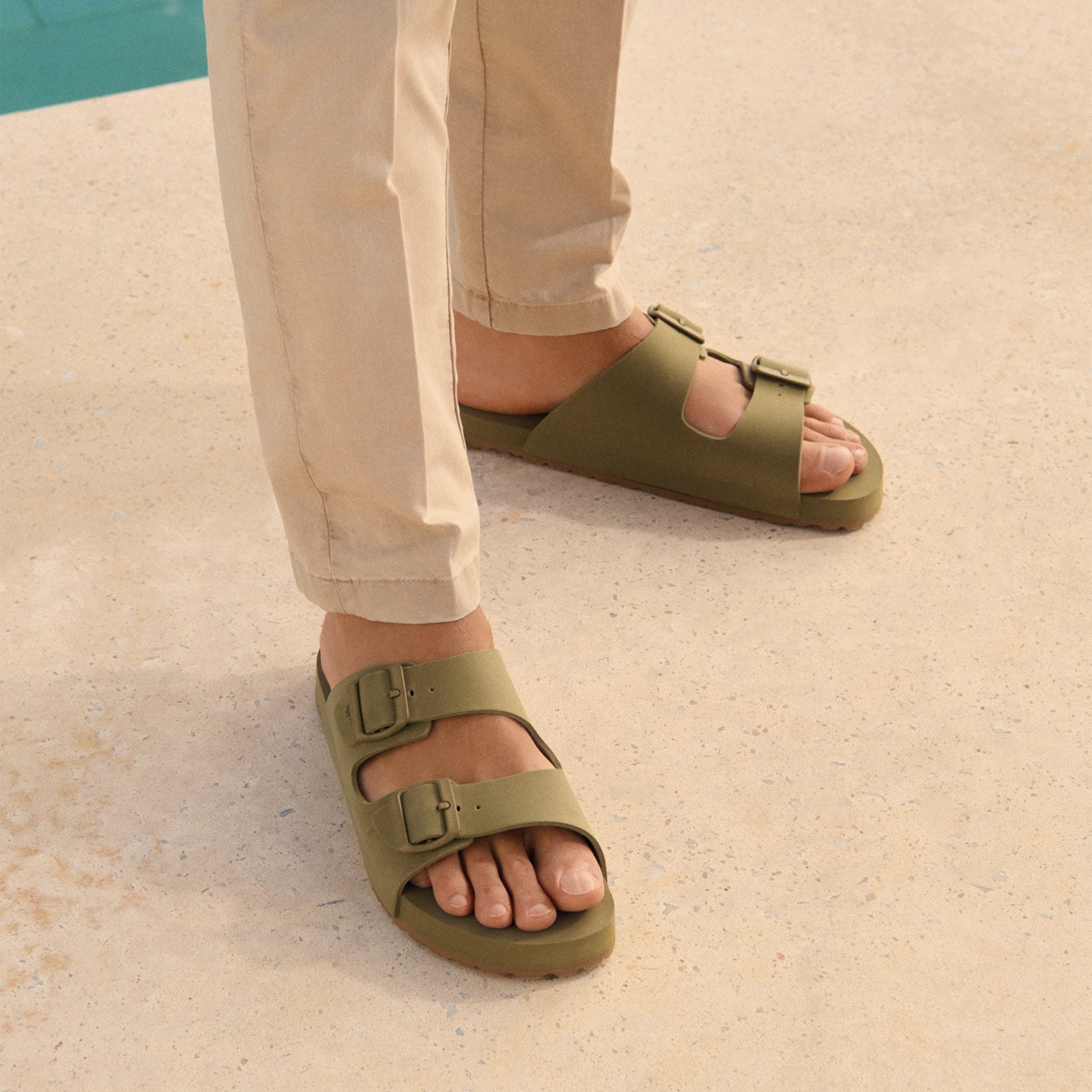 Manebi Erkek Haki Terlik