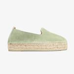 Manebi Hamptons Double Sole Kadın Yeşil Espadril