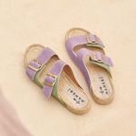 Manebi Venice Nordic Kadın Mor Terlik